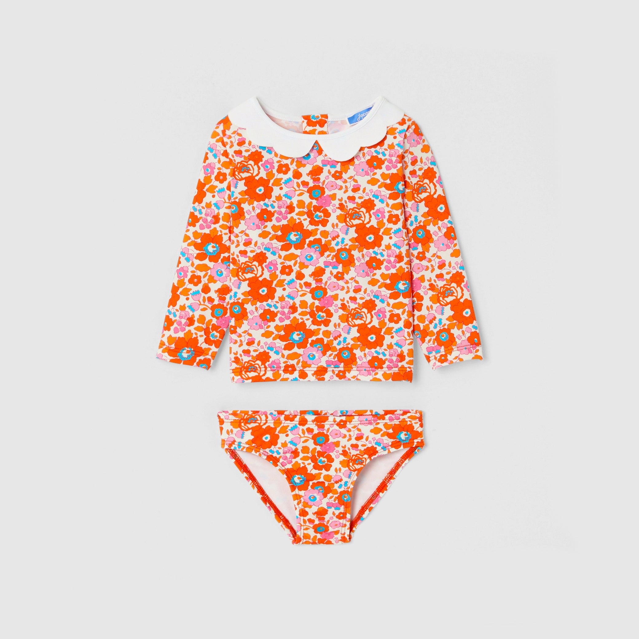 Toddler girl anti-UV Liberty swimsuit