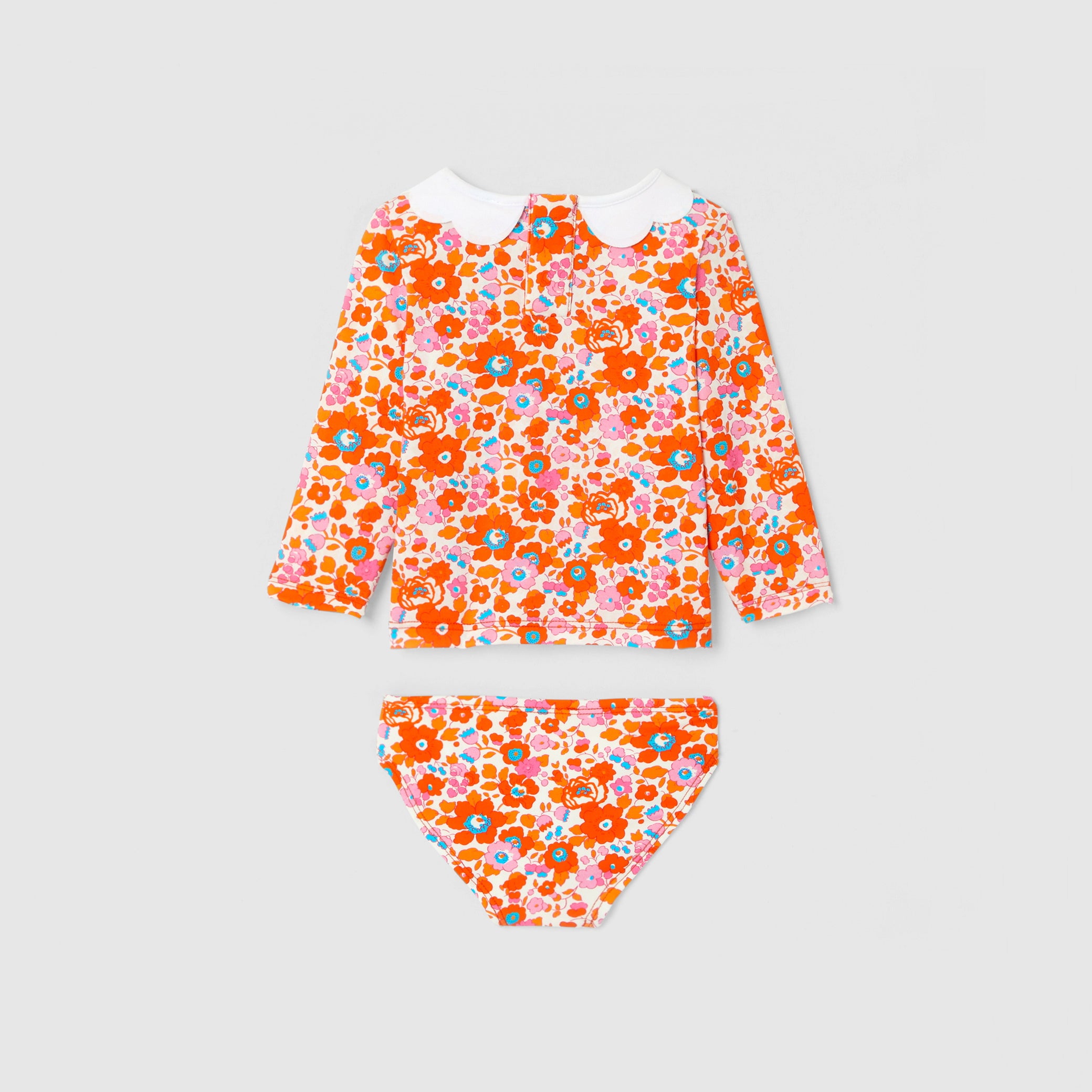Toddler girl anti-UV Liberty swimsuit
