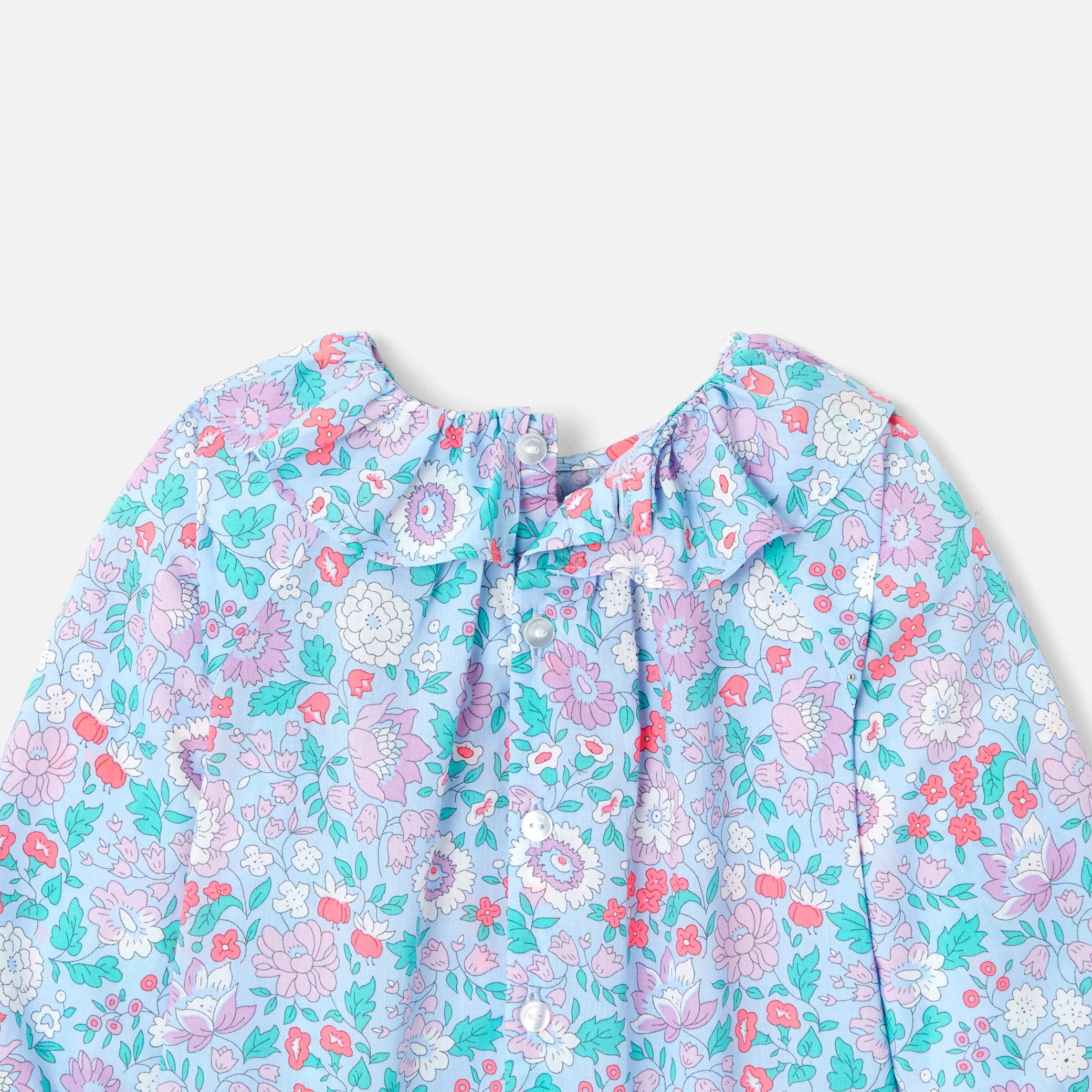 Toddler girl blouse in Liberty fabric