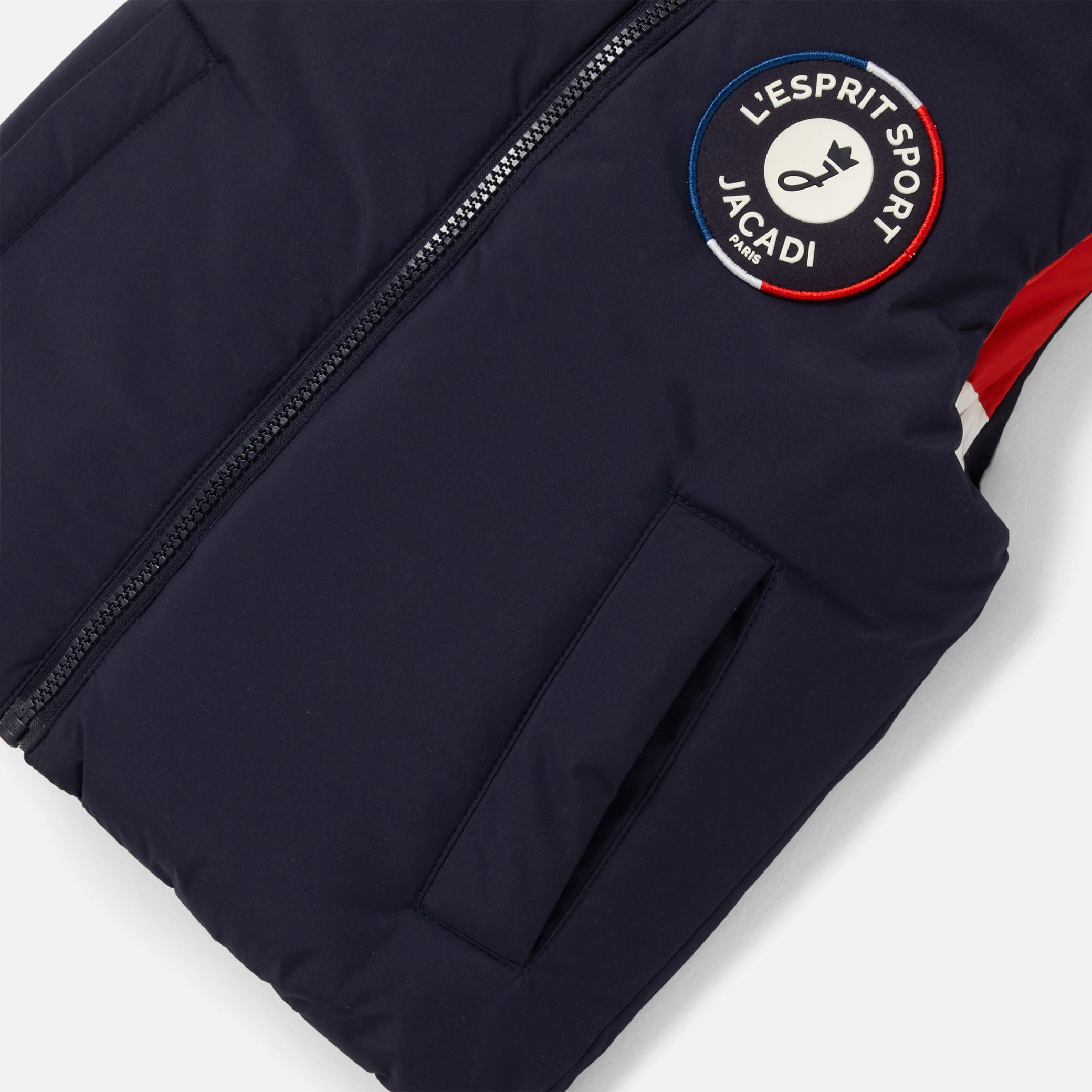 Boy sleeveless puffer jacket