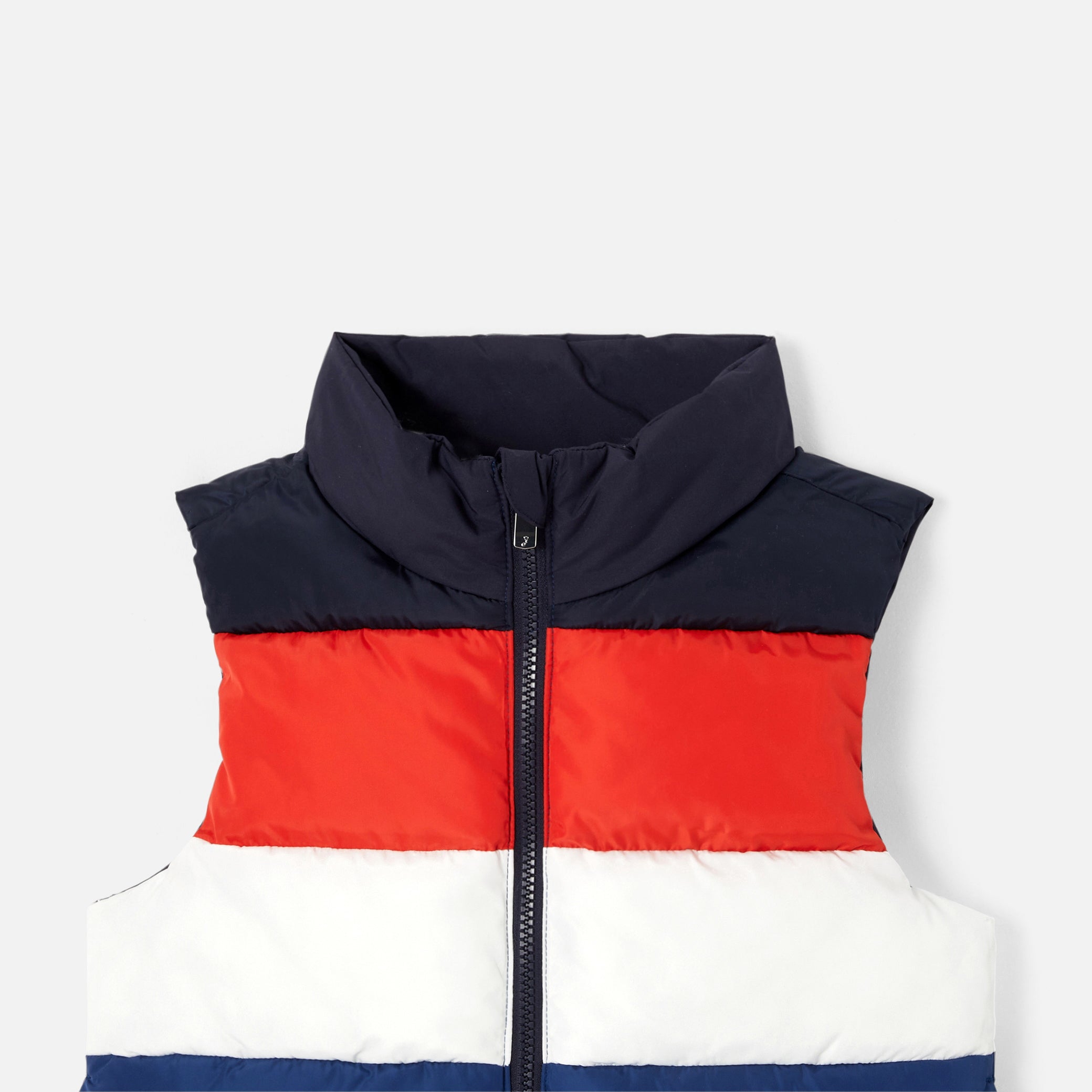 Boy sleeveless puffer jacket