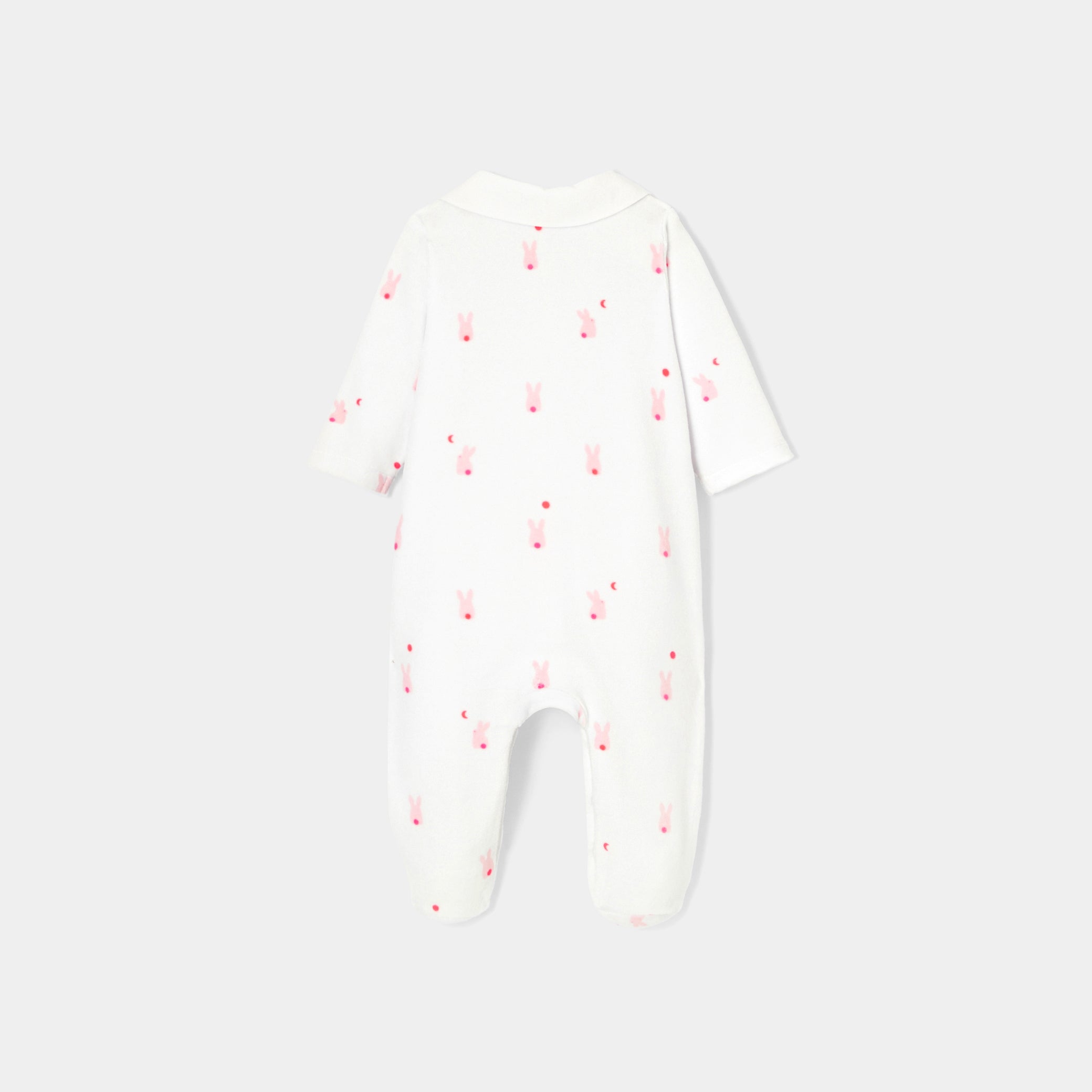 Baby-girl-pajamas-in-velvet