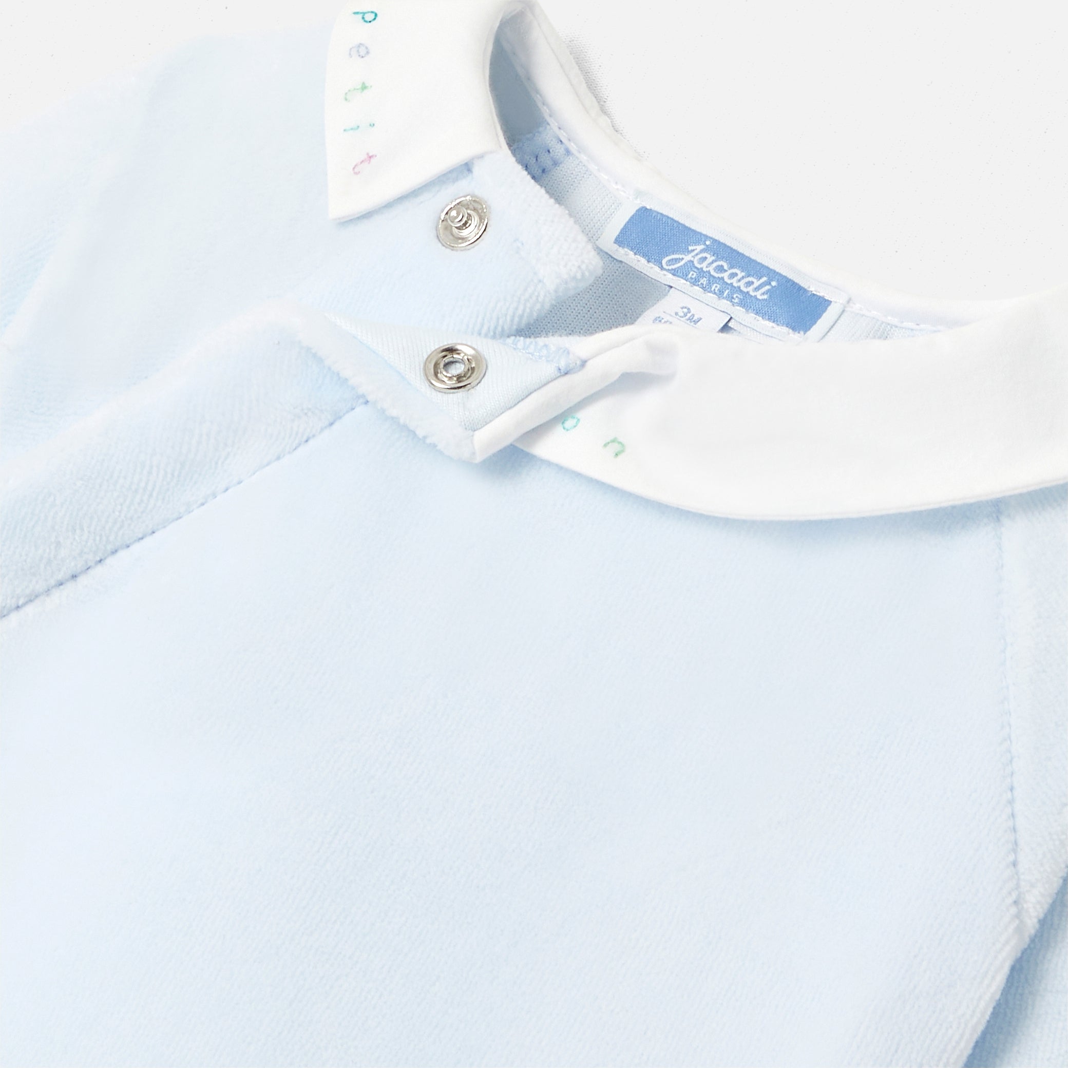 Baby boy velour pajamas
