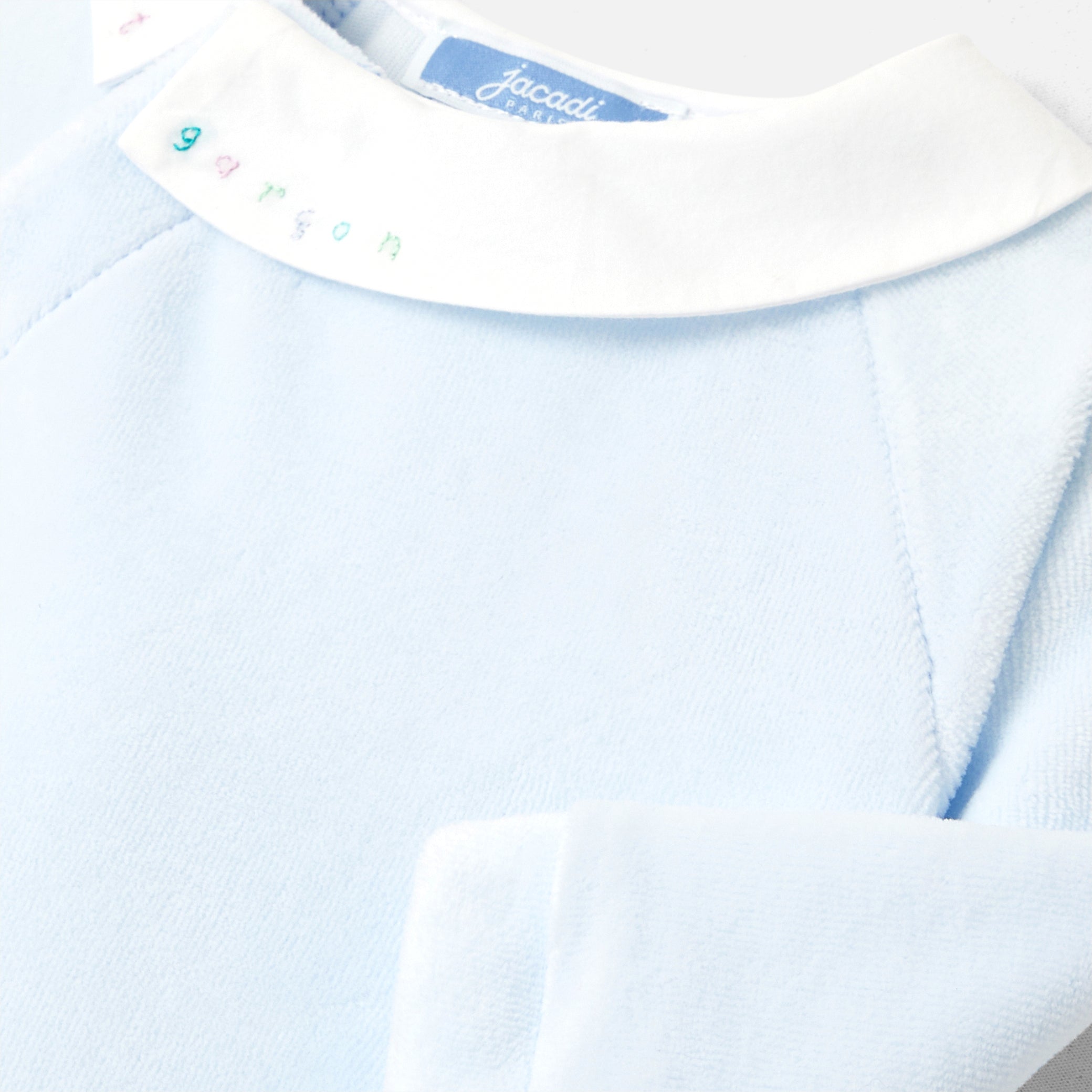 Baby boy velour pajamas