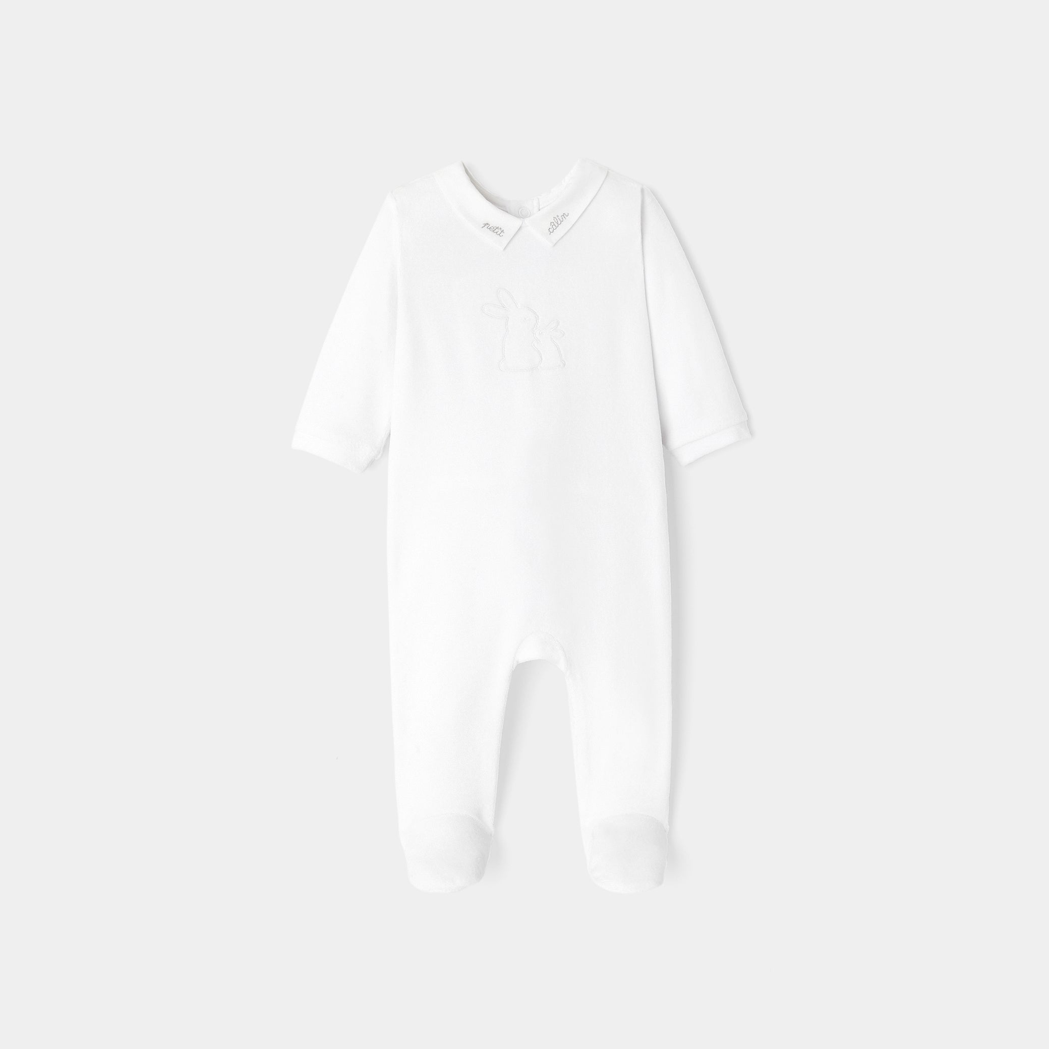 Baby boy velour pajamas