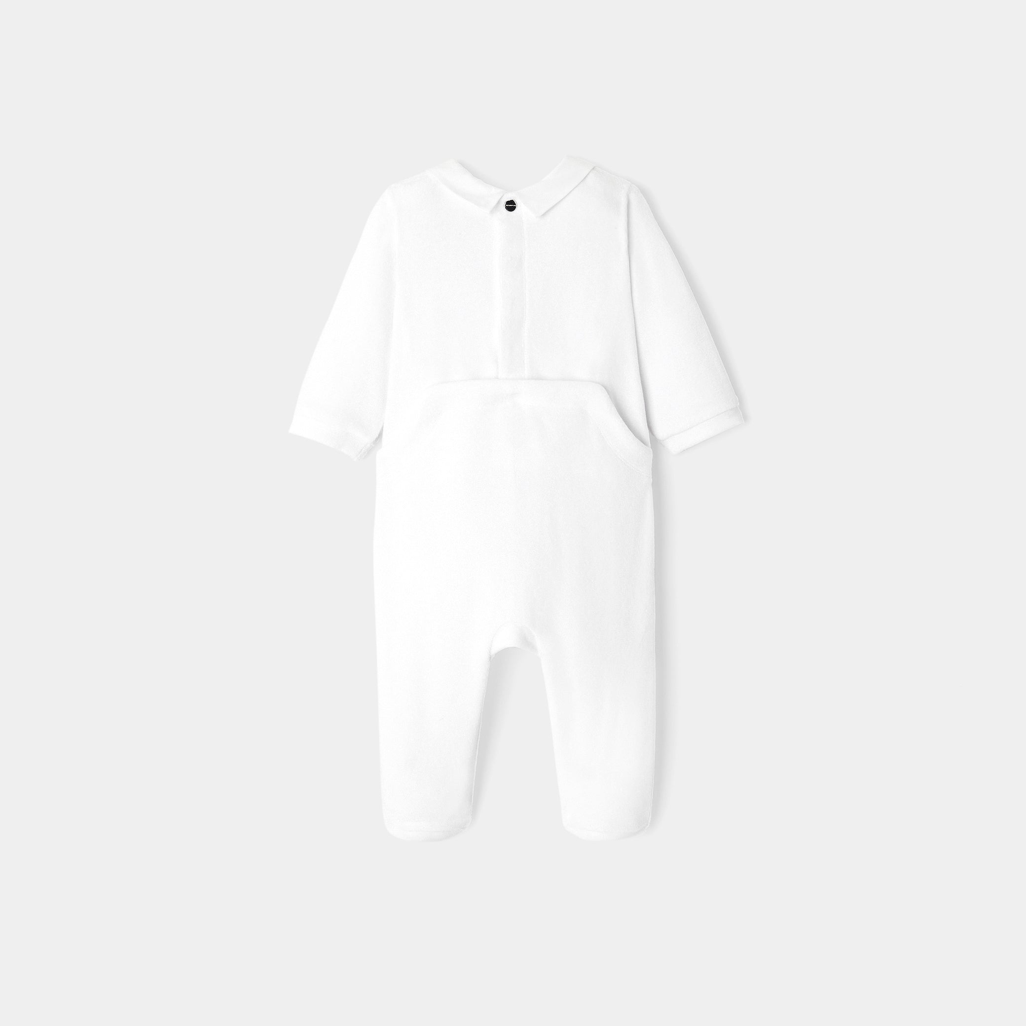 Baby boy velour pajamas
