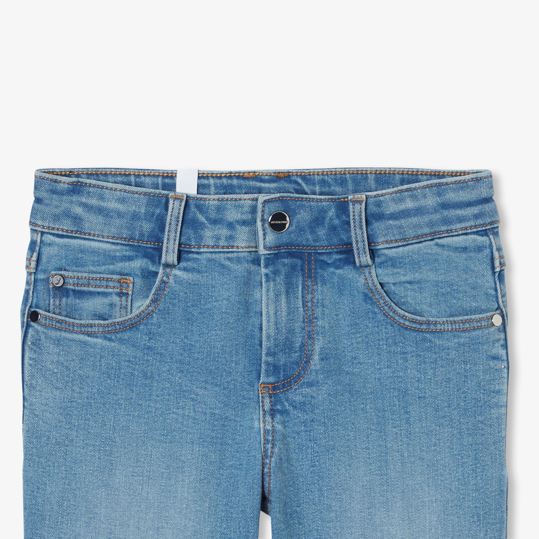 Boy fitted straight jeans