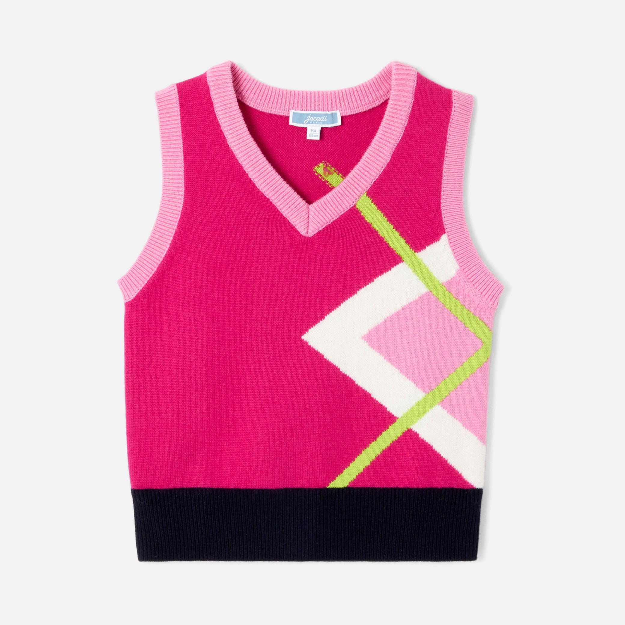 Girl knit vest