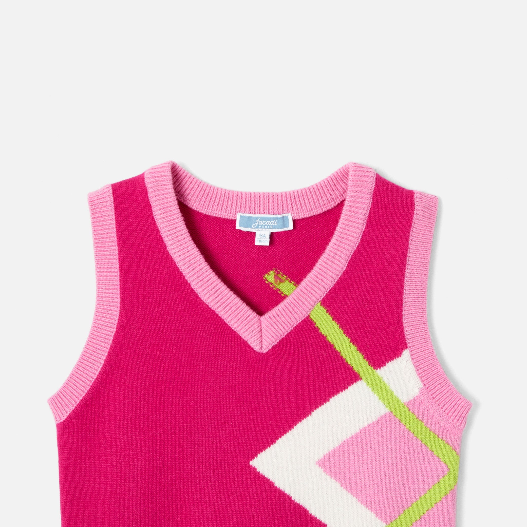Girl knit vest