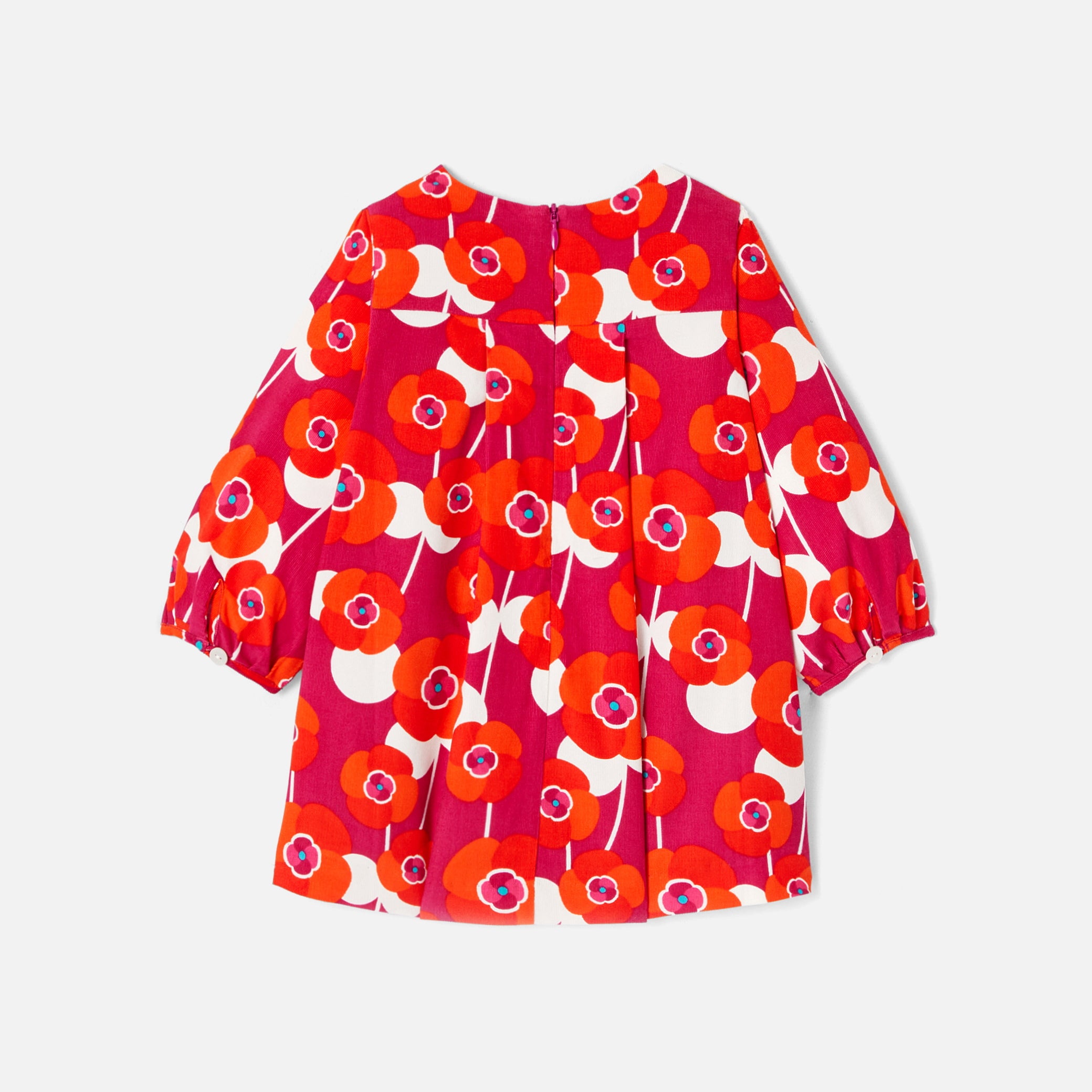Toddler girl velvet dress