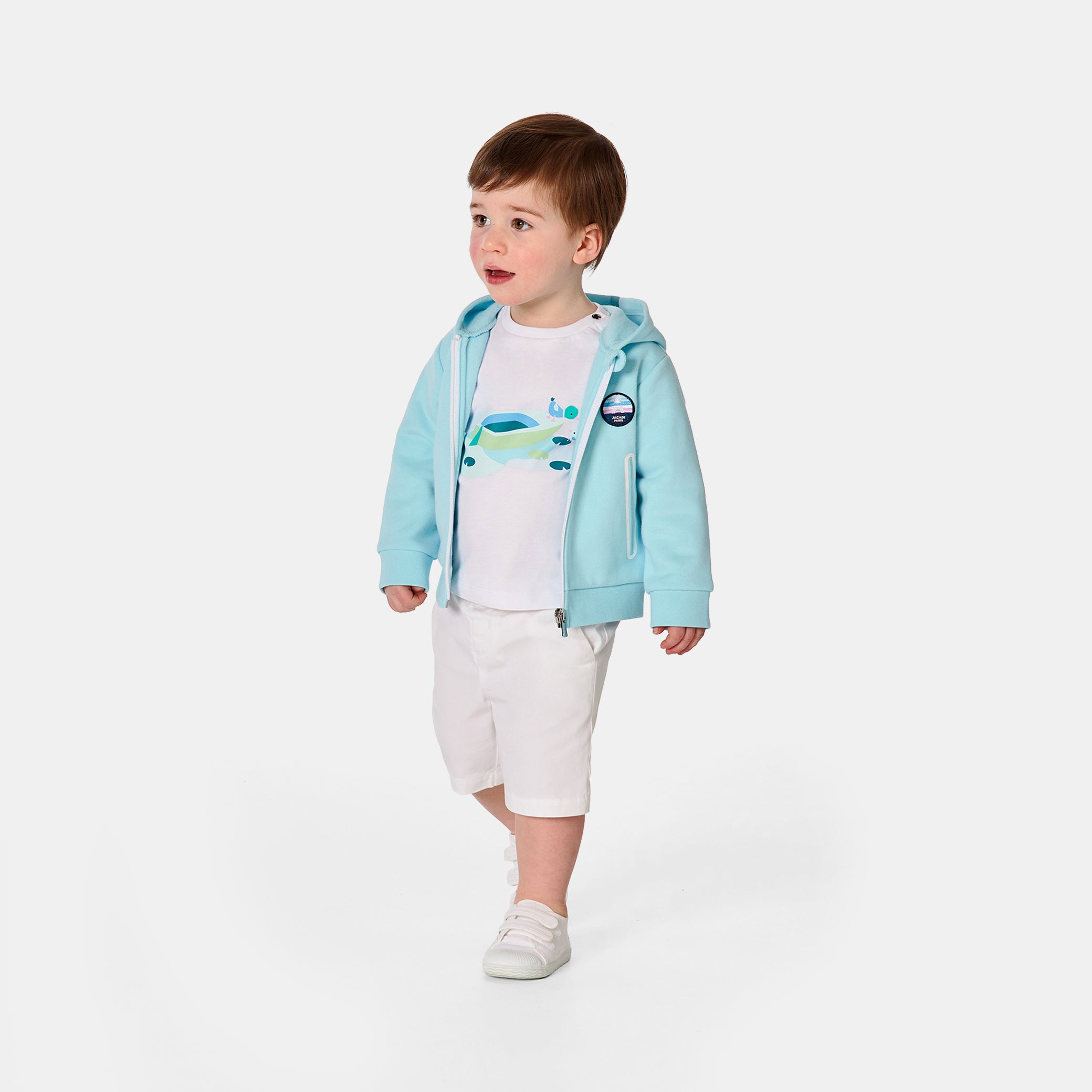 Toddler boy zip-up hoodie