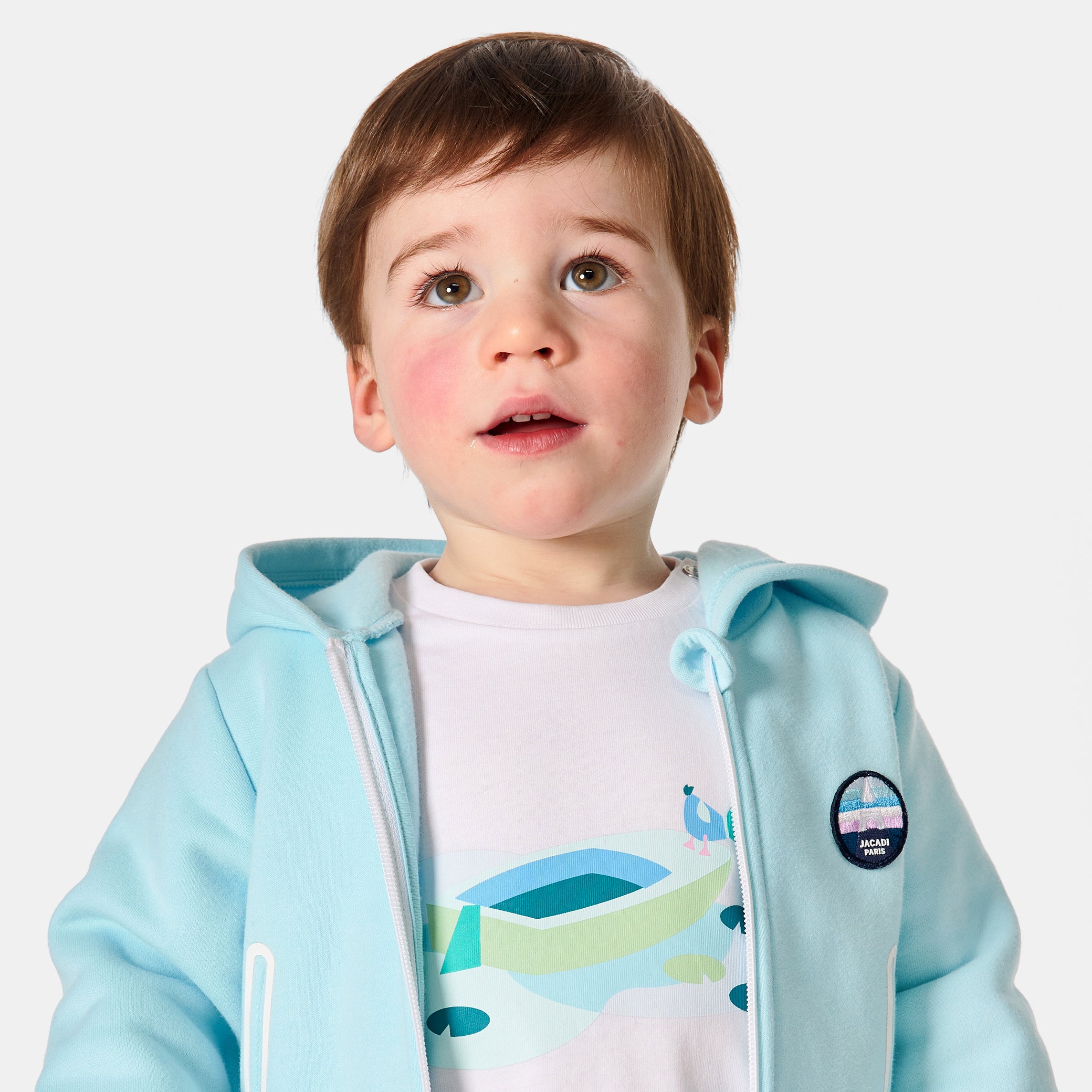 Toddler boy zip-up hoodie