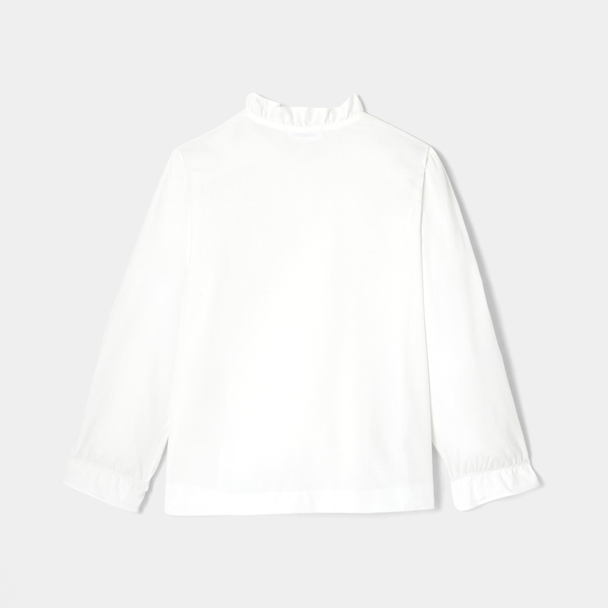 Girl poplin blouse
