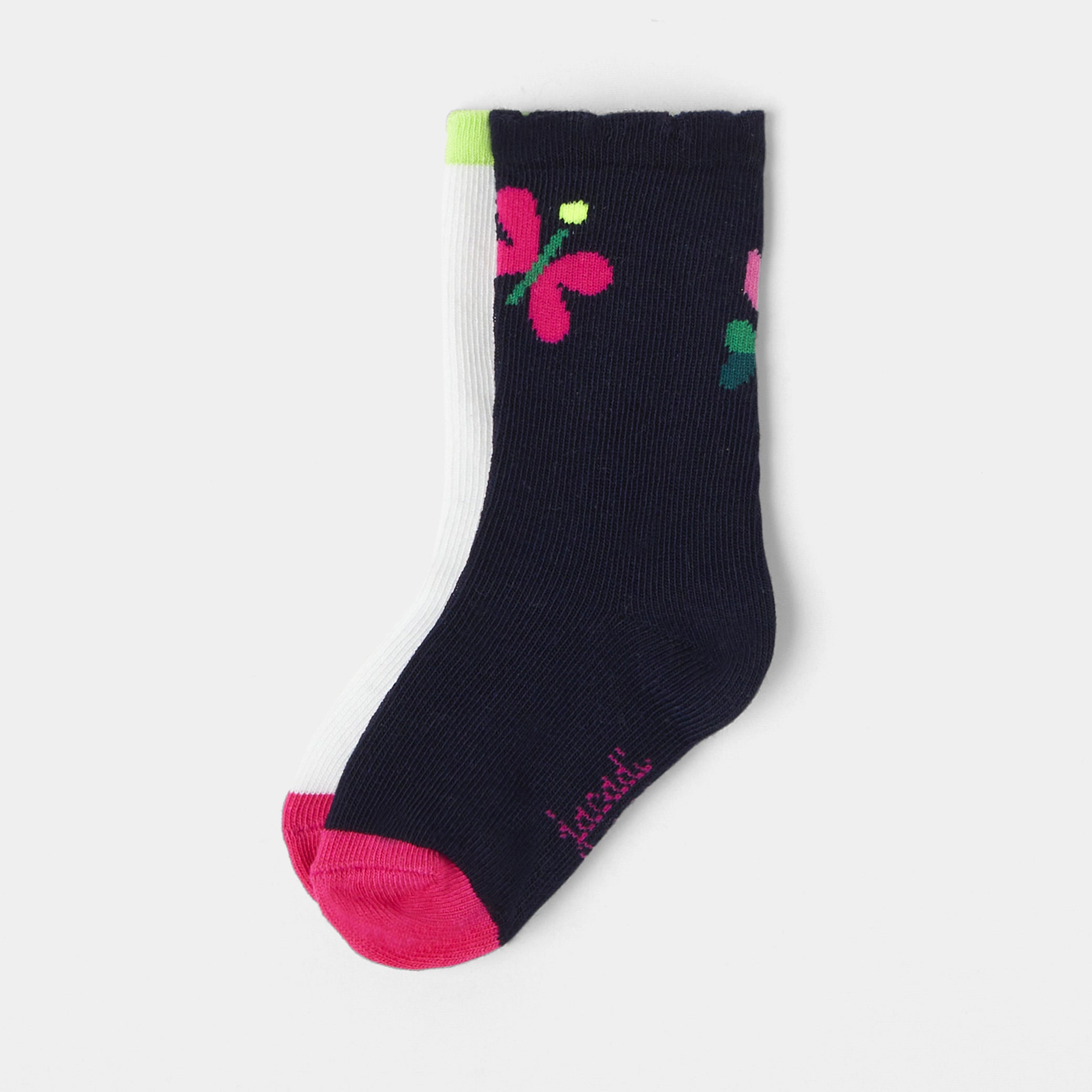Toddler girl duo of socks