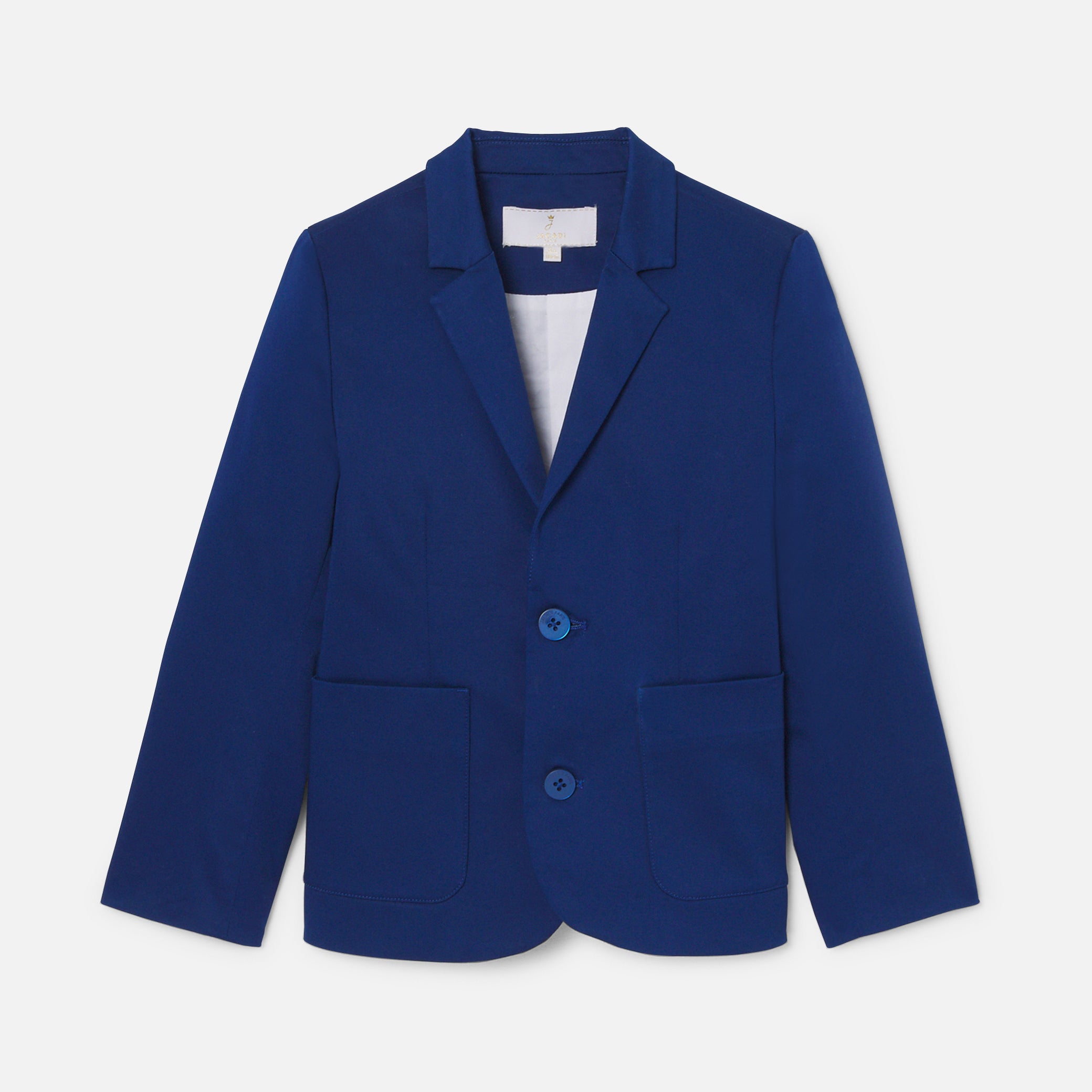 Boy jacket in cotton satin
