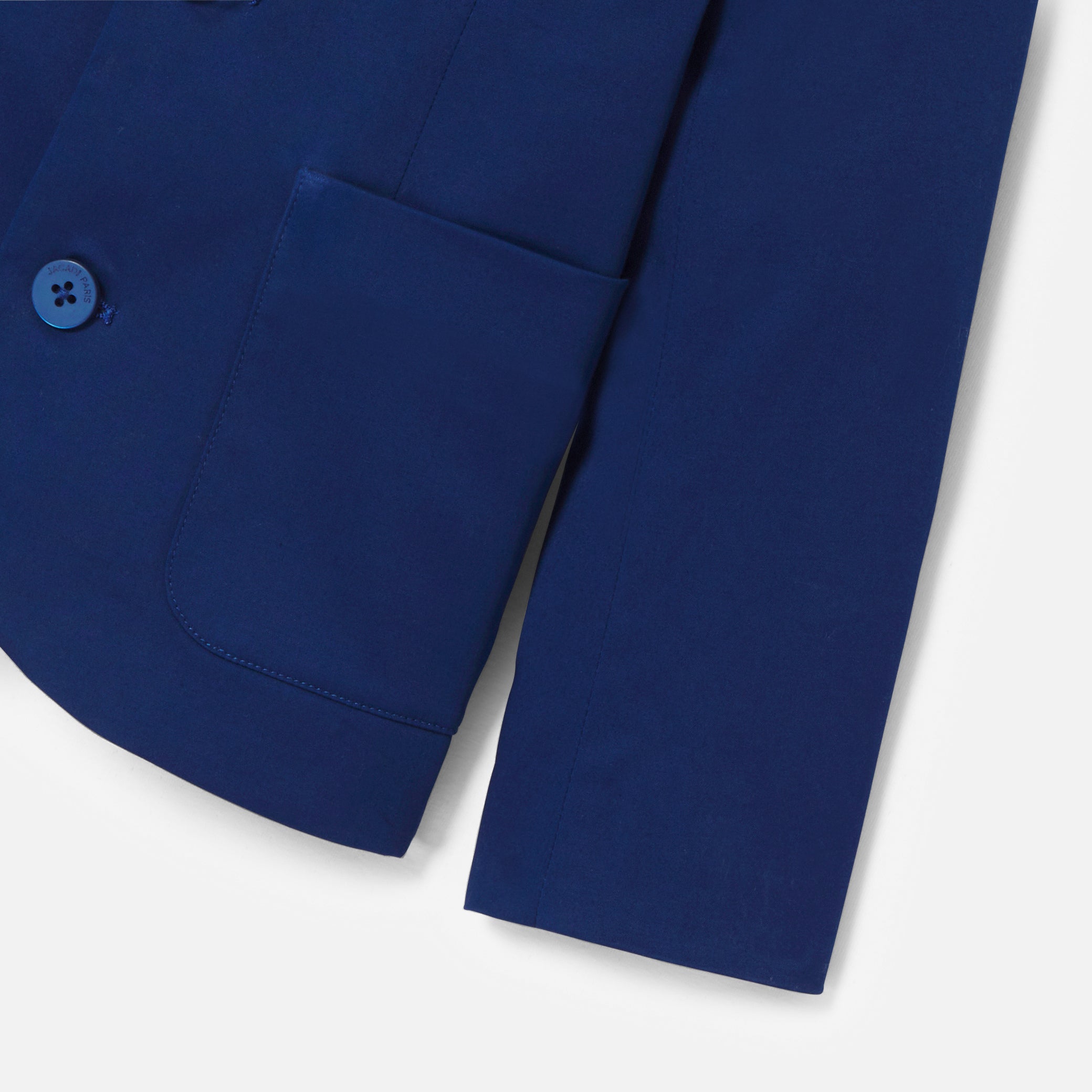 Boy jacket in cotton satin