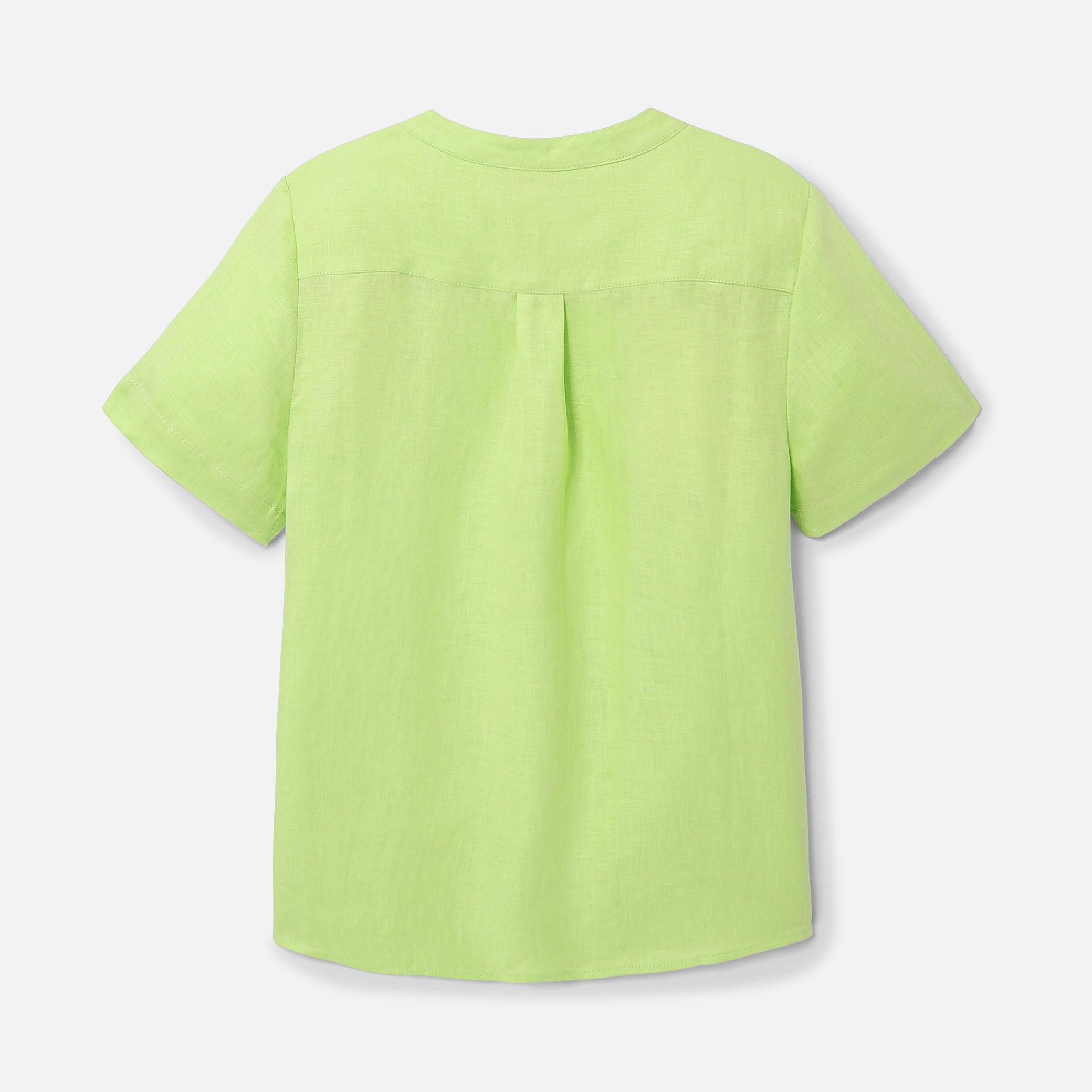 Boy short-sleeved shirt