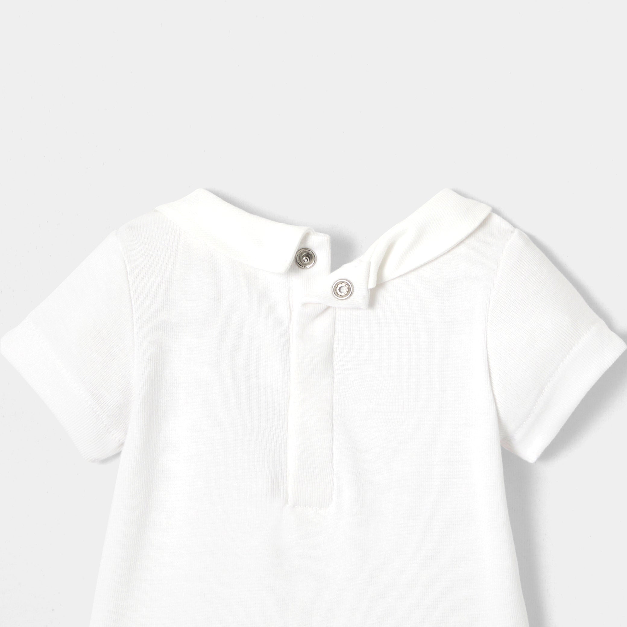Baby boy short sleeves bodysuit