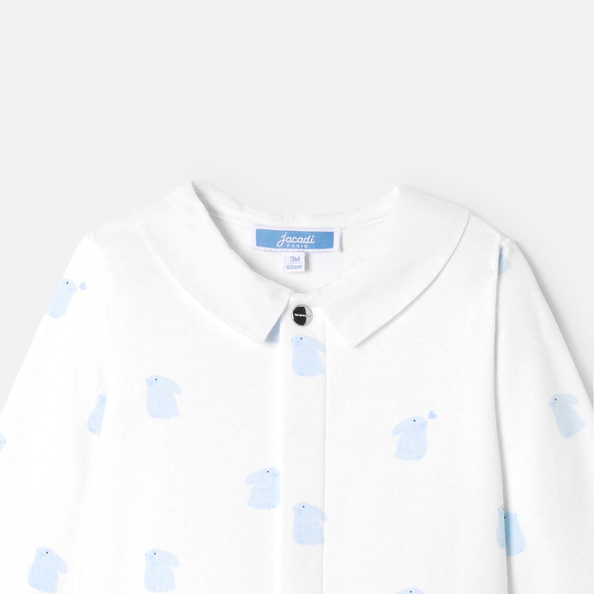 Baby boy pajamas in interlock