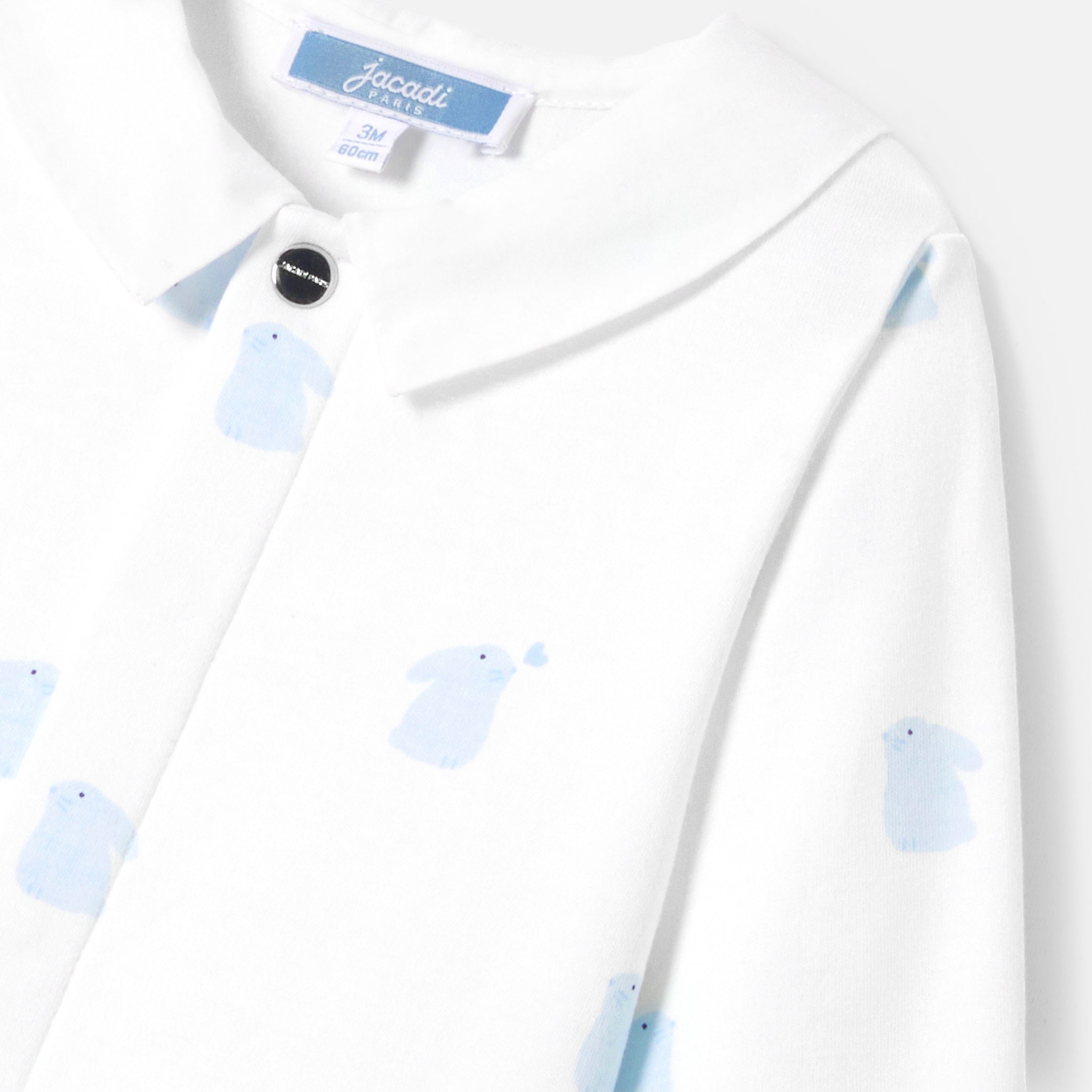 Baby boy pajamas in interlock