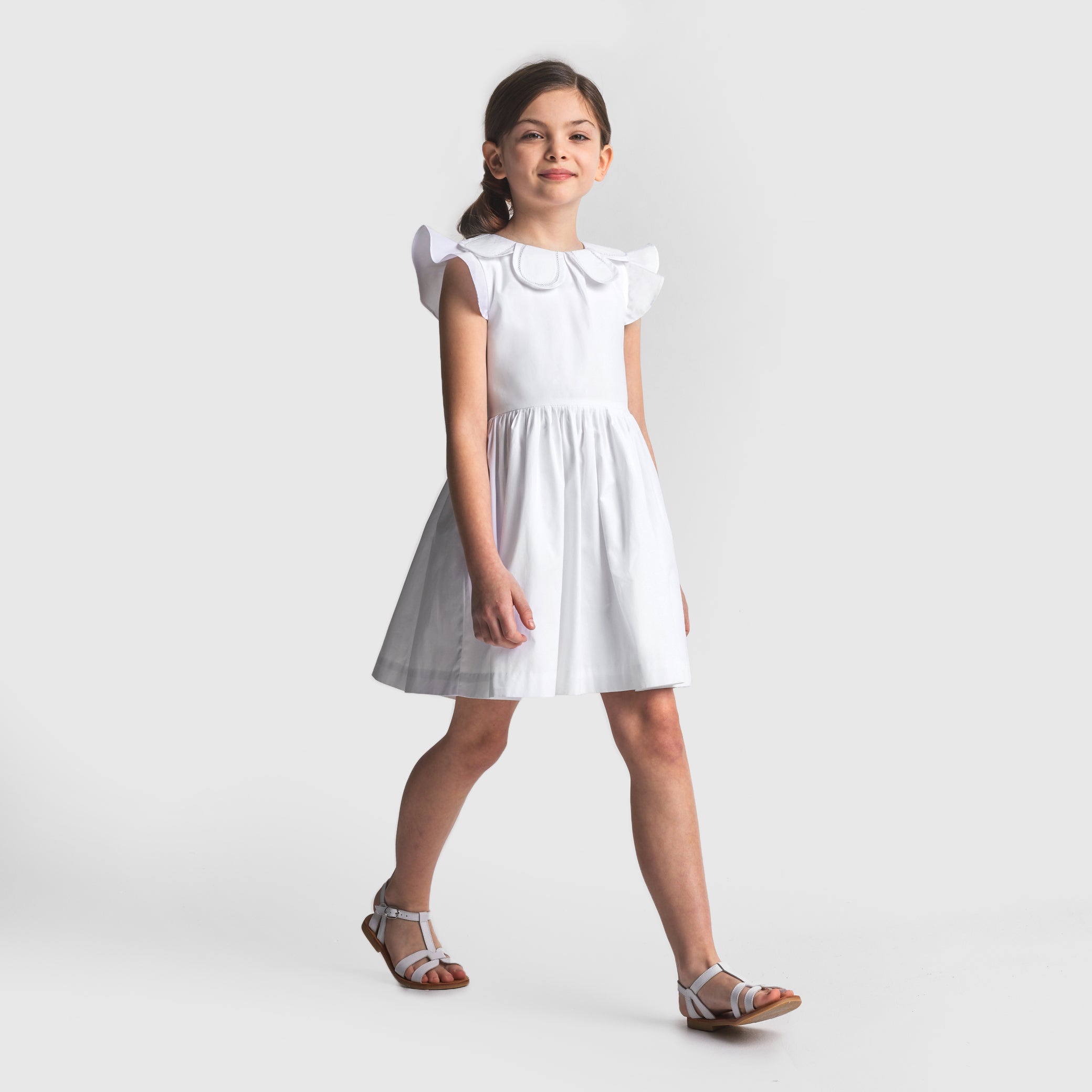 Girl ceremony gown