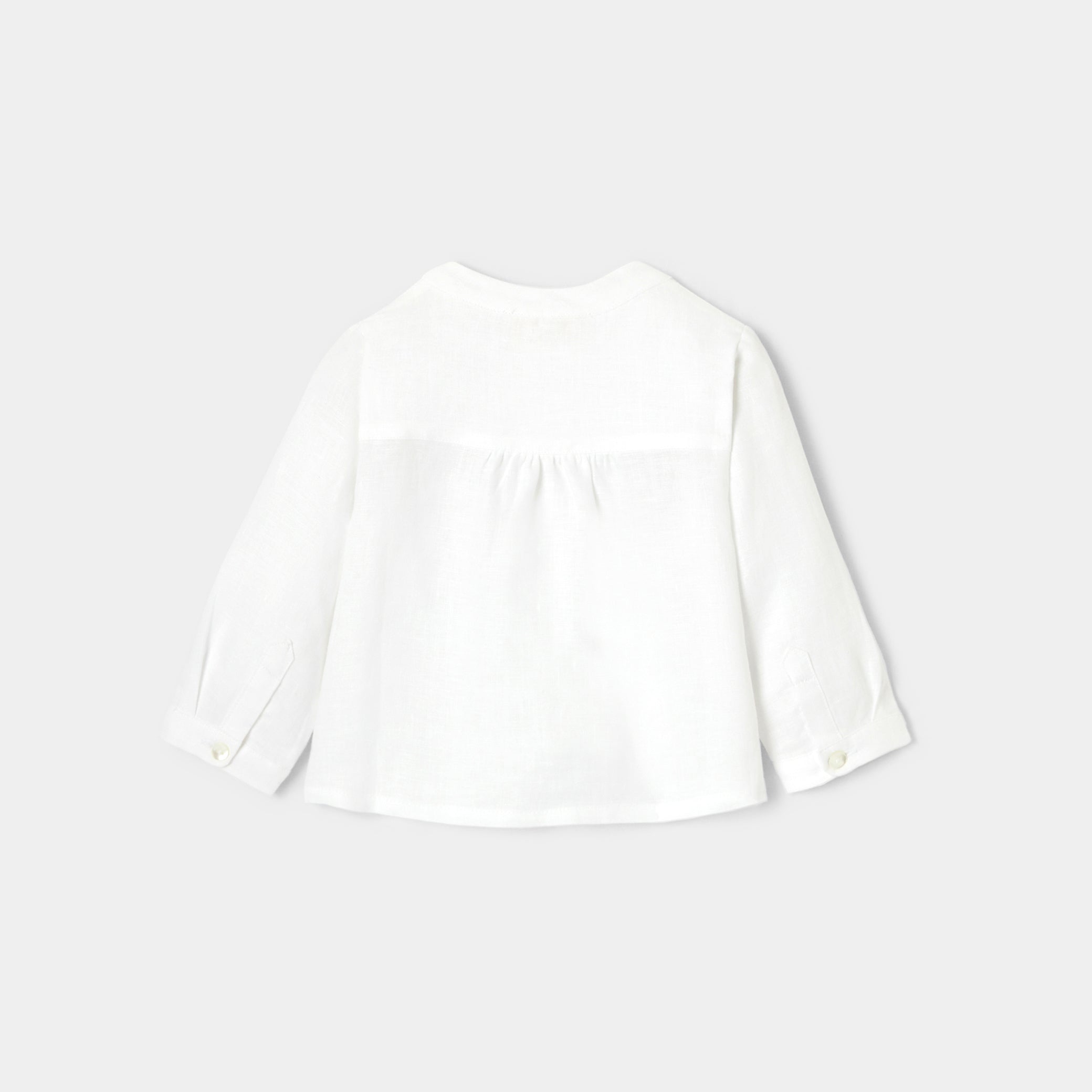 Toddler boy linen shirt