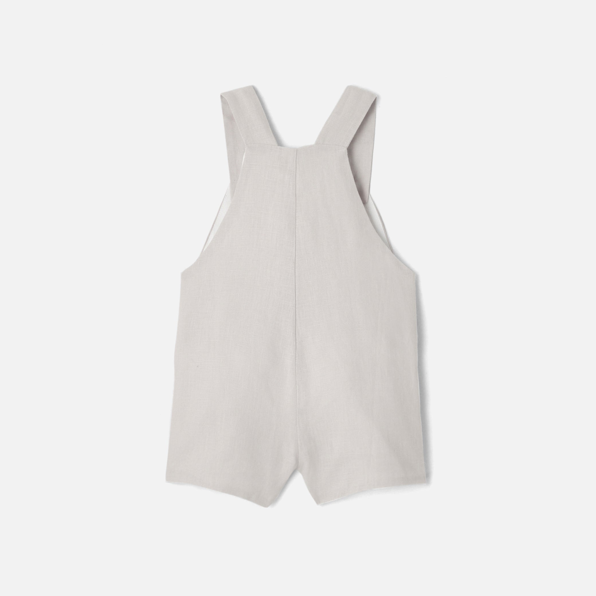 Toddler boy linen romper