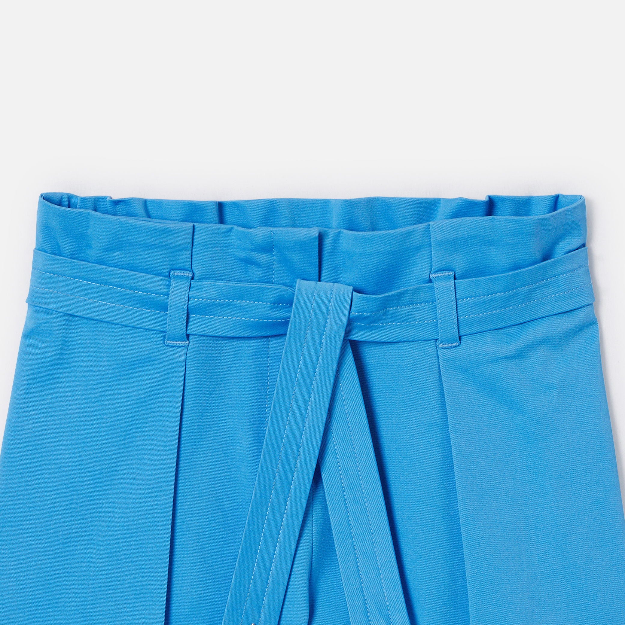 Girl shorts in gabardine
