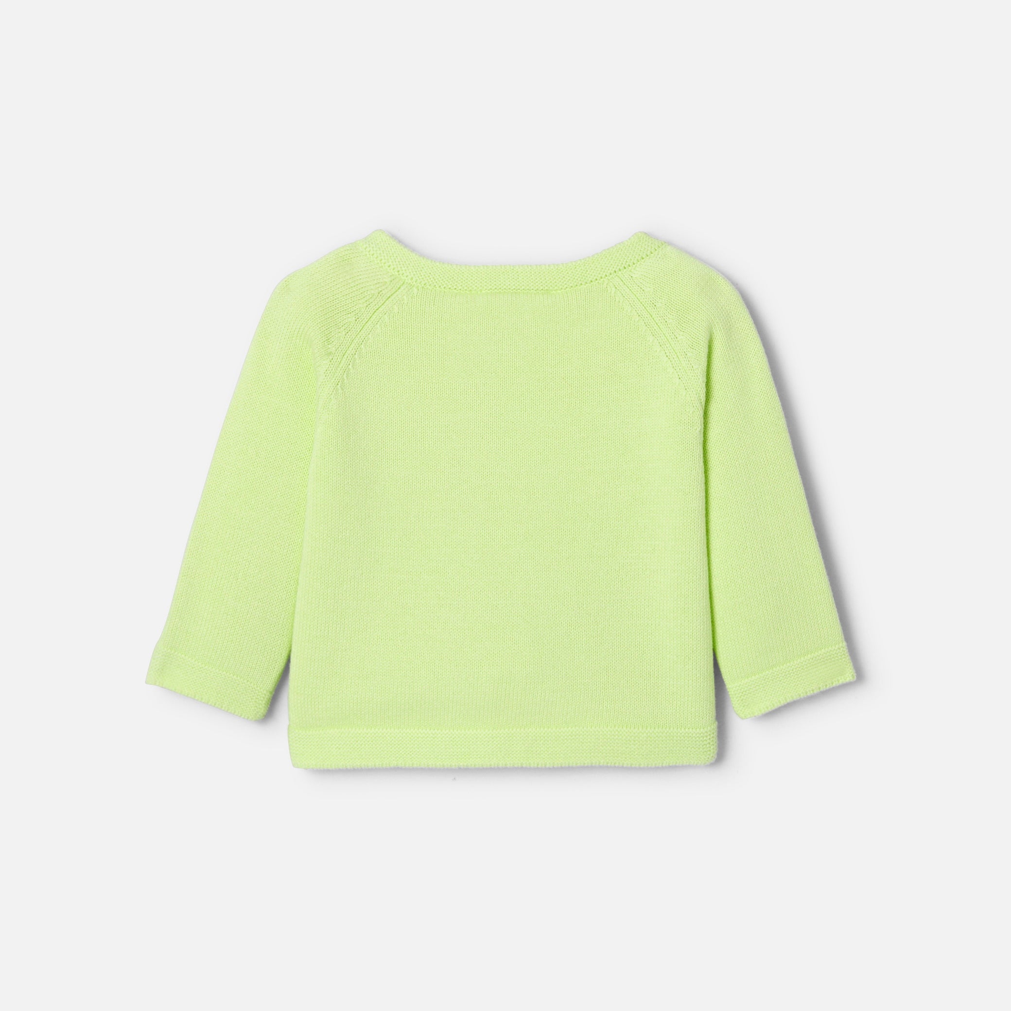 Baby jersey cardigan