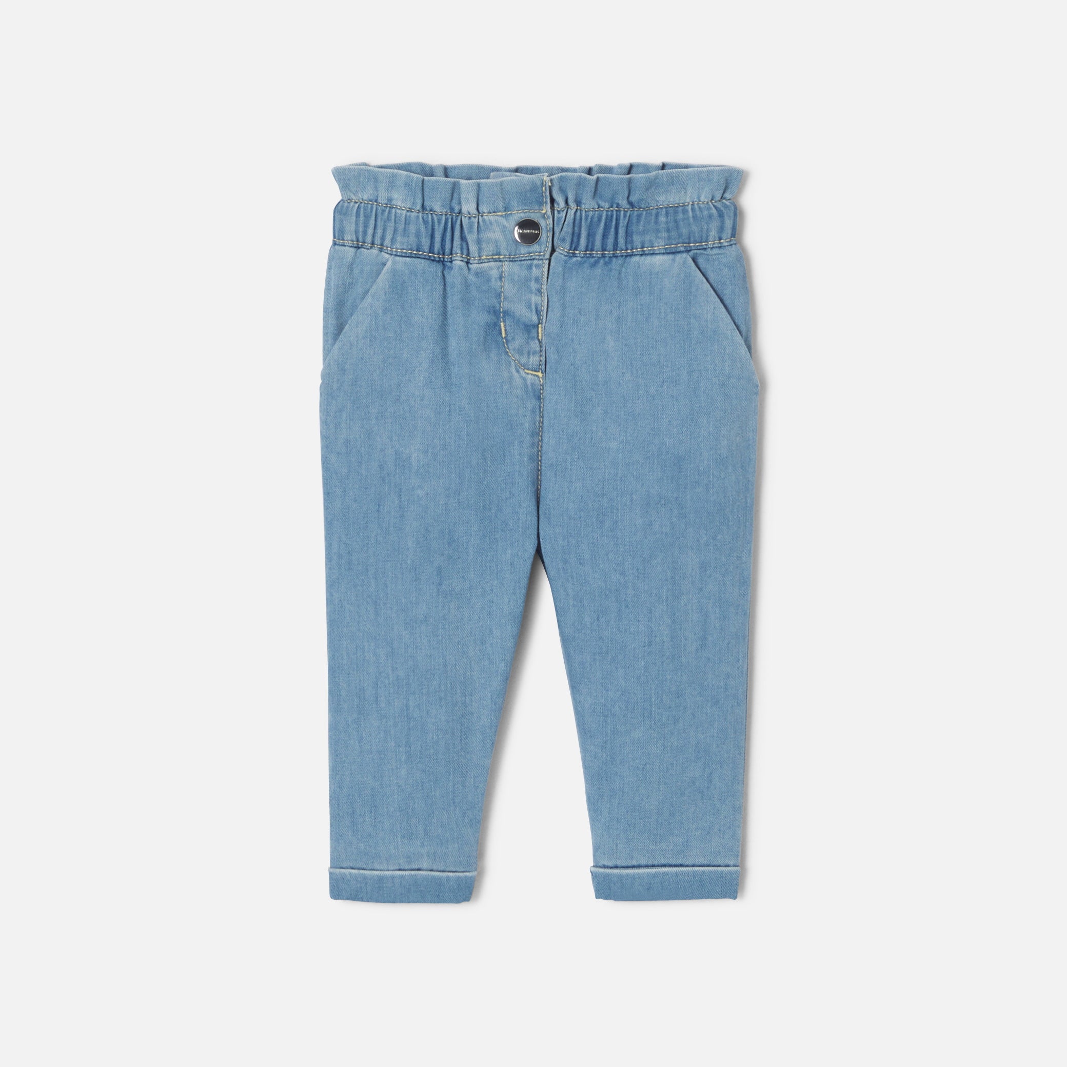Toddler girl lightweight jeans