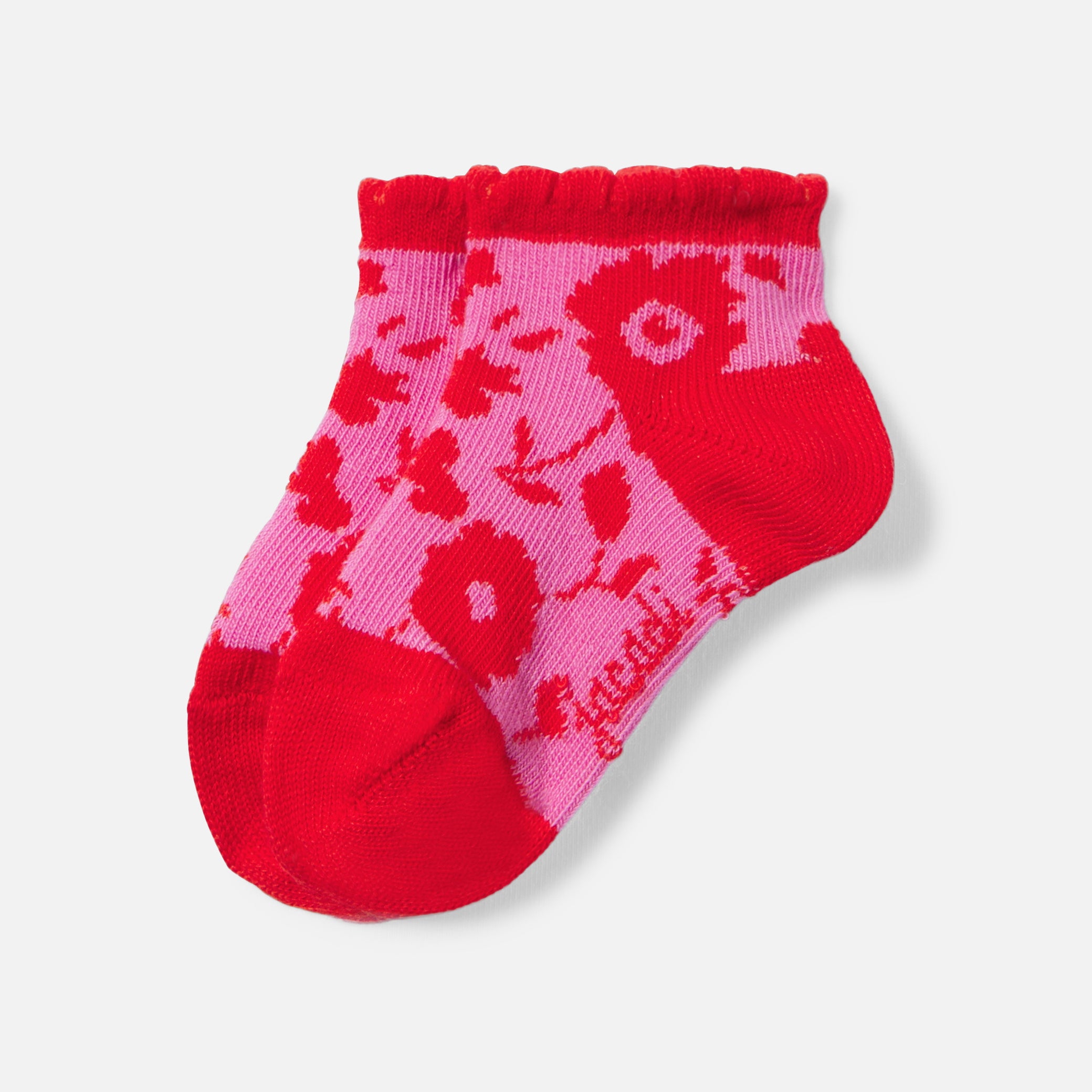 Toddler girl socks in Liberty fabric