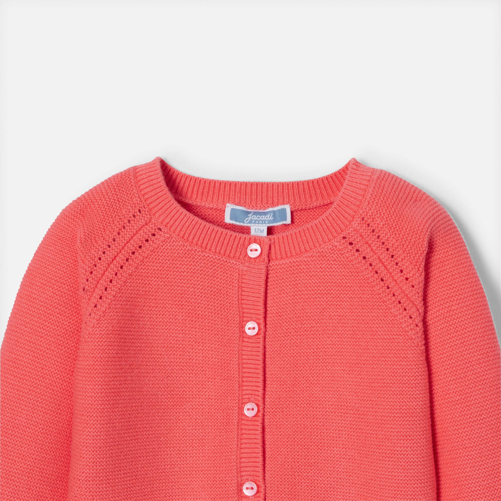 Toddler girl cotton cardigan