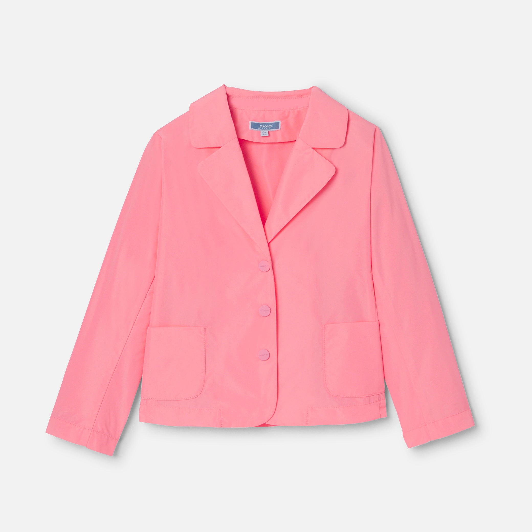 Girl jacket in technical fabric