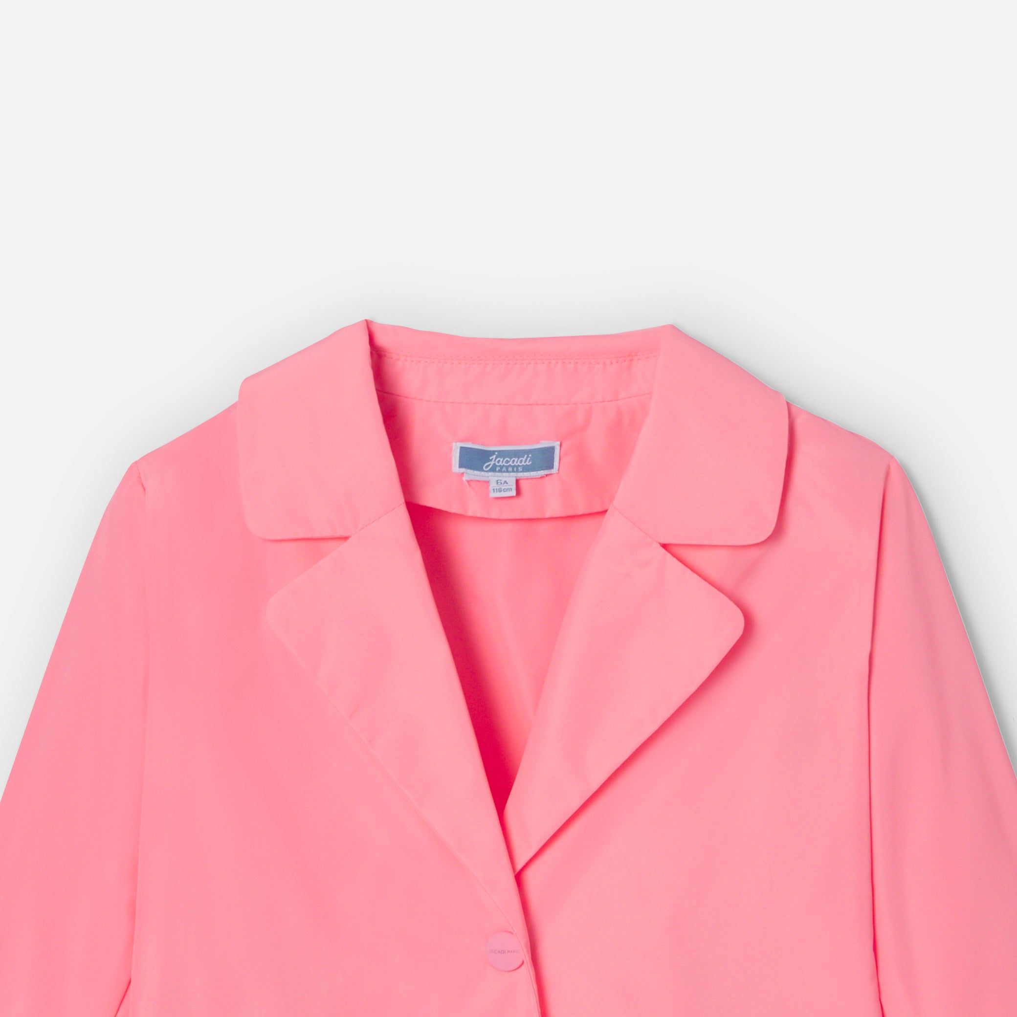 Girl jacket in technical fabric