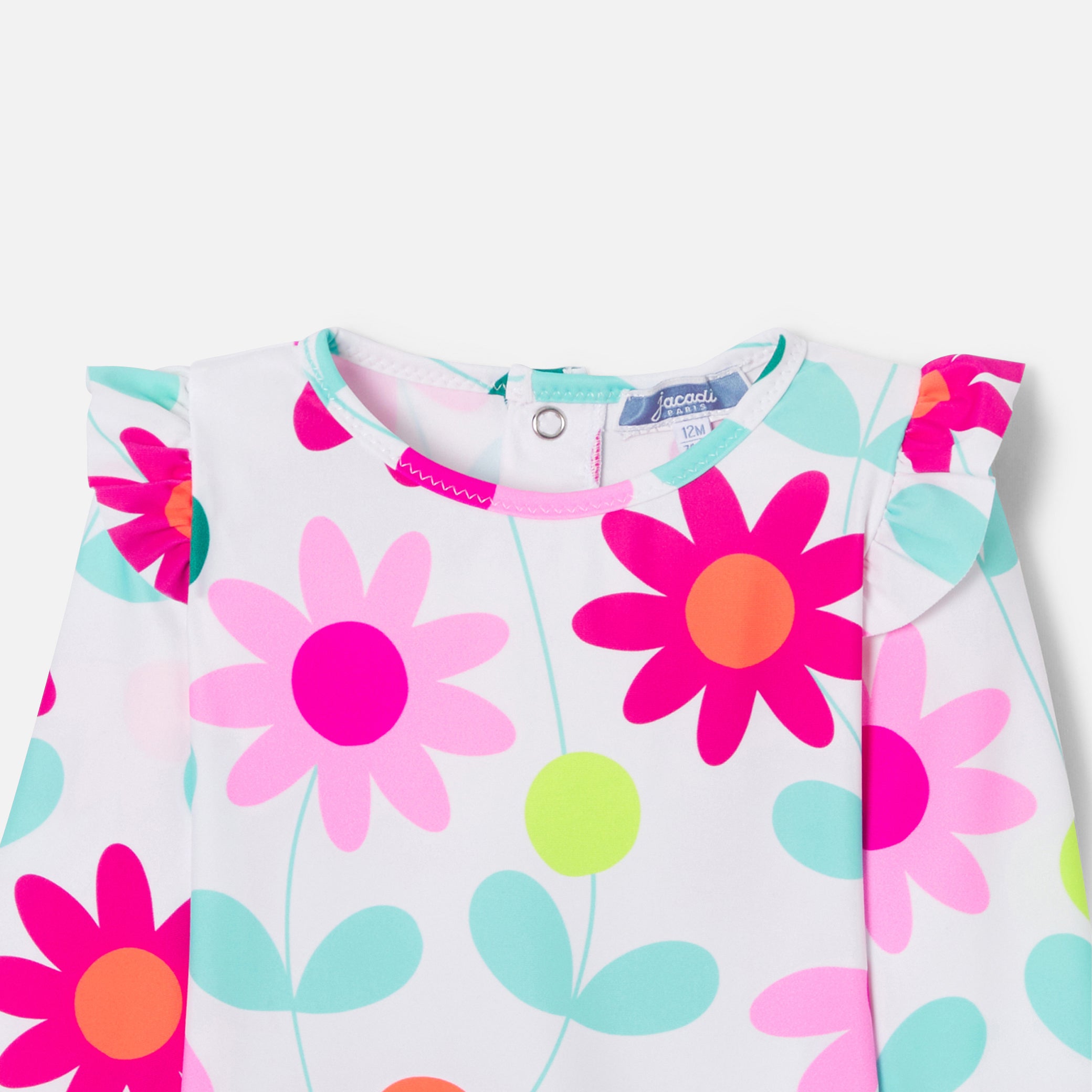 Toddler girl anti-UV swimsuit