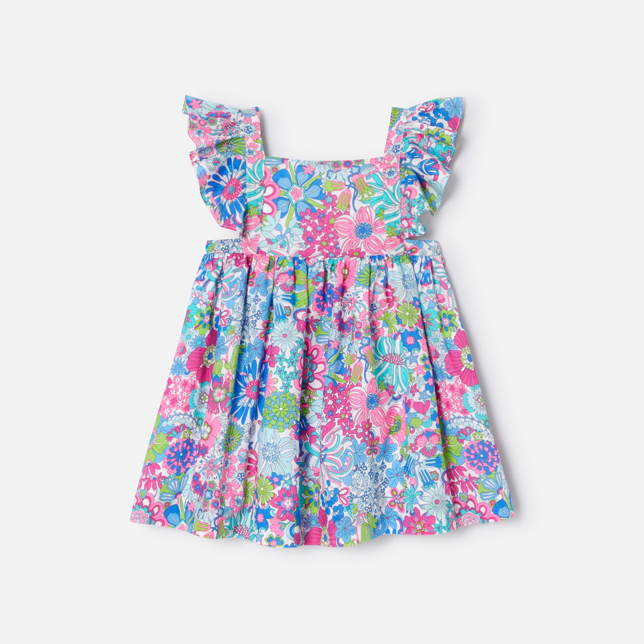 Toddler girl dress in Liberty fabric