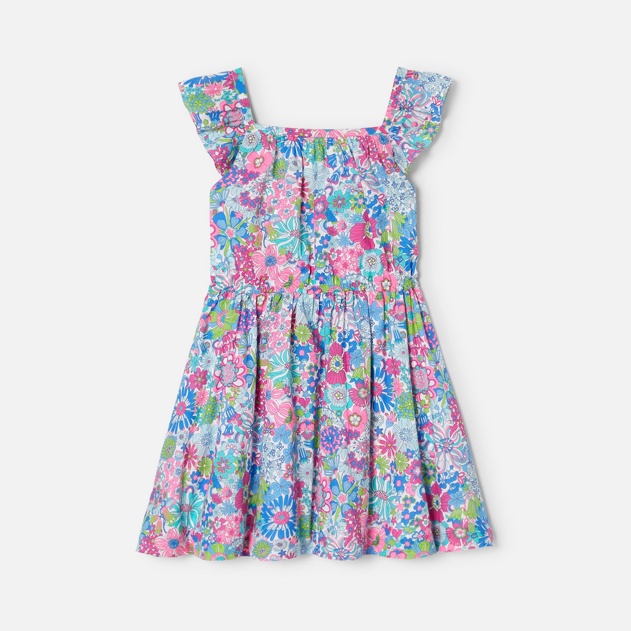 dress in Liberty fabric