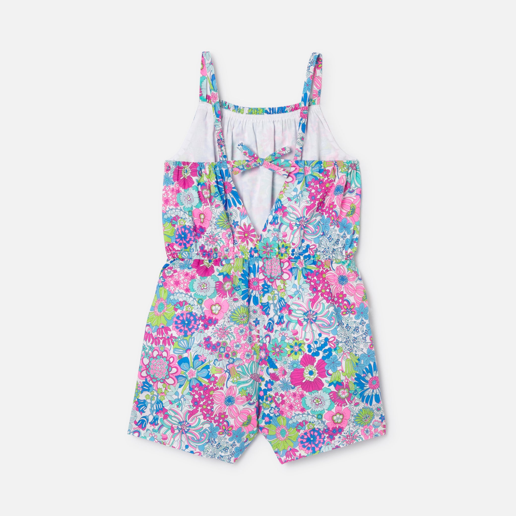 Girl jumpsuit in Liberty fabric
