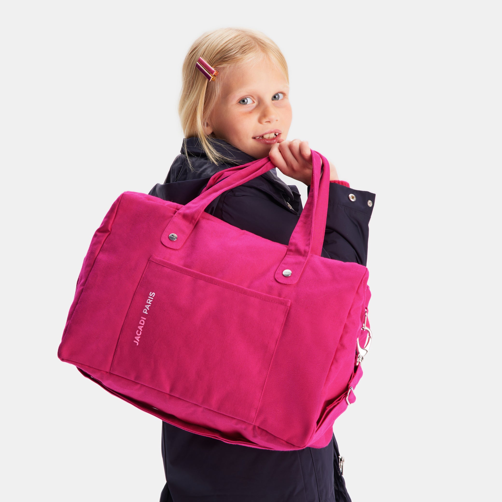 Cotton canvas diaper bag