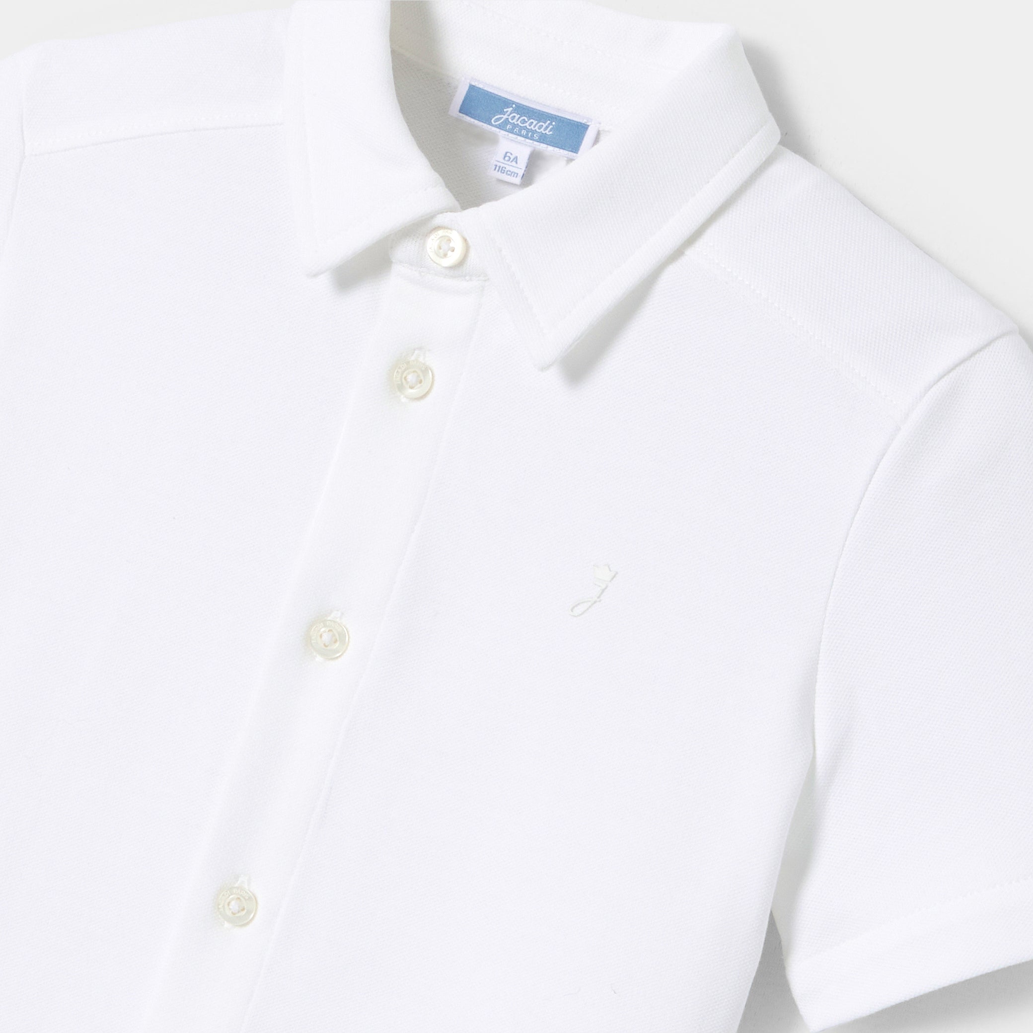 Boy short-sleeved shirt