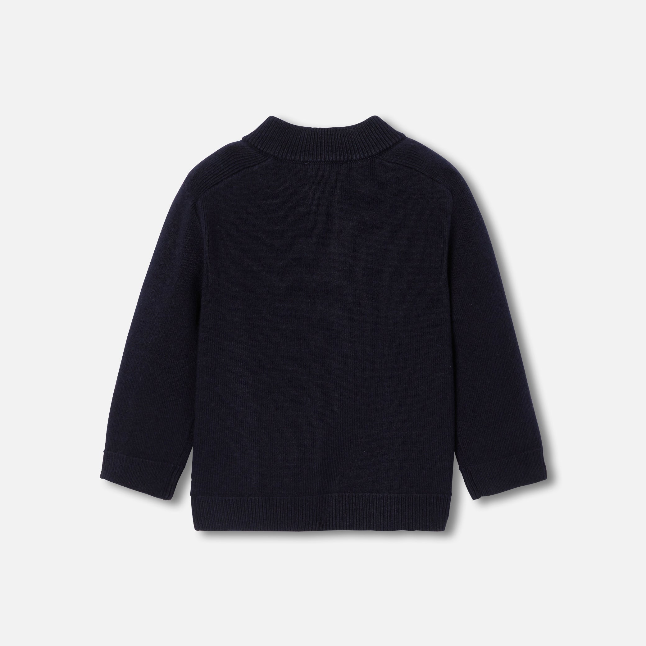 Baby boy zipped cardigan