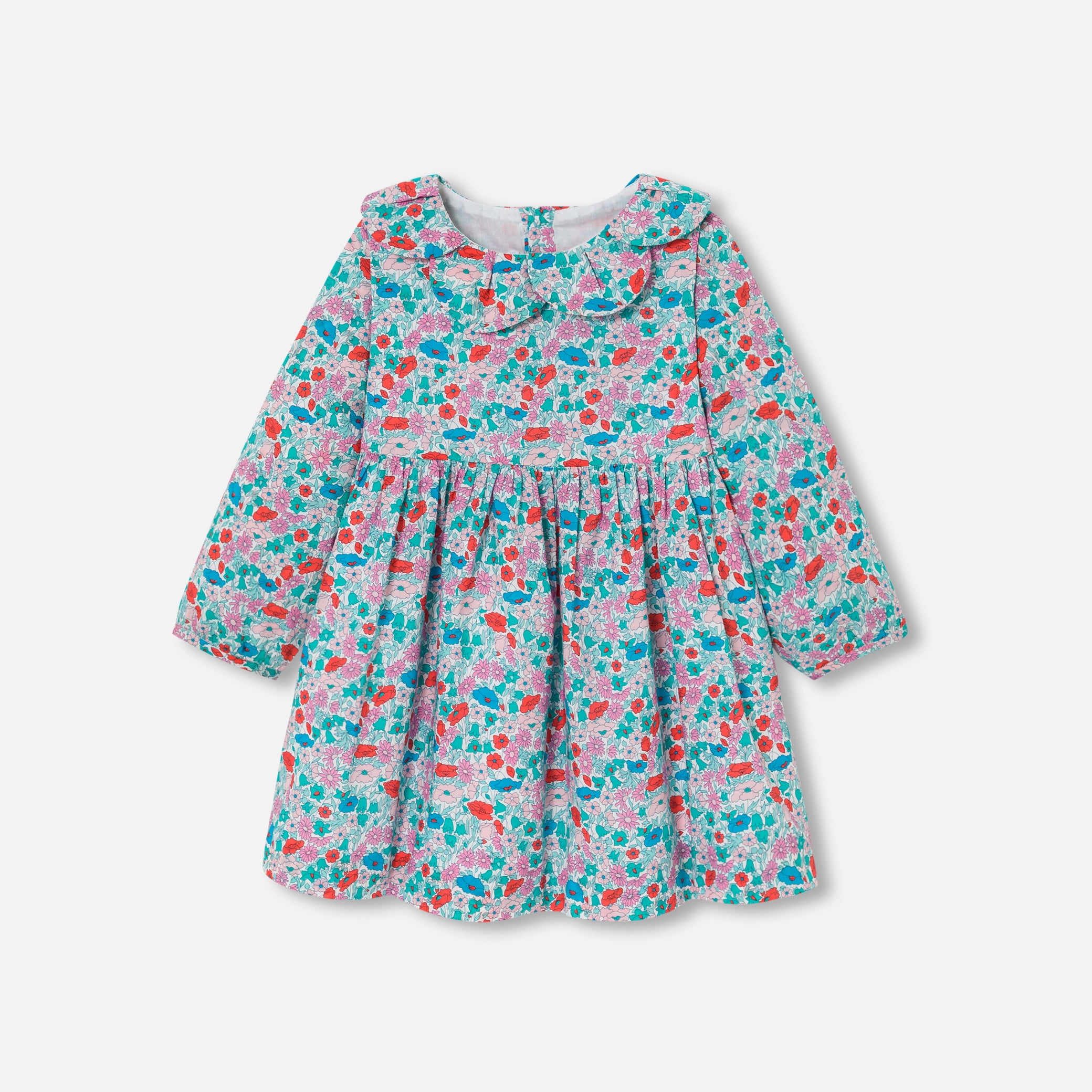 Toddler girl dress in Liberty fabric