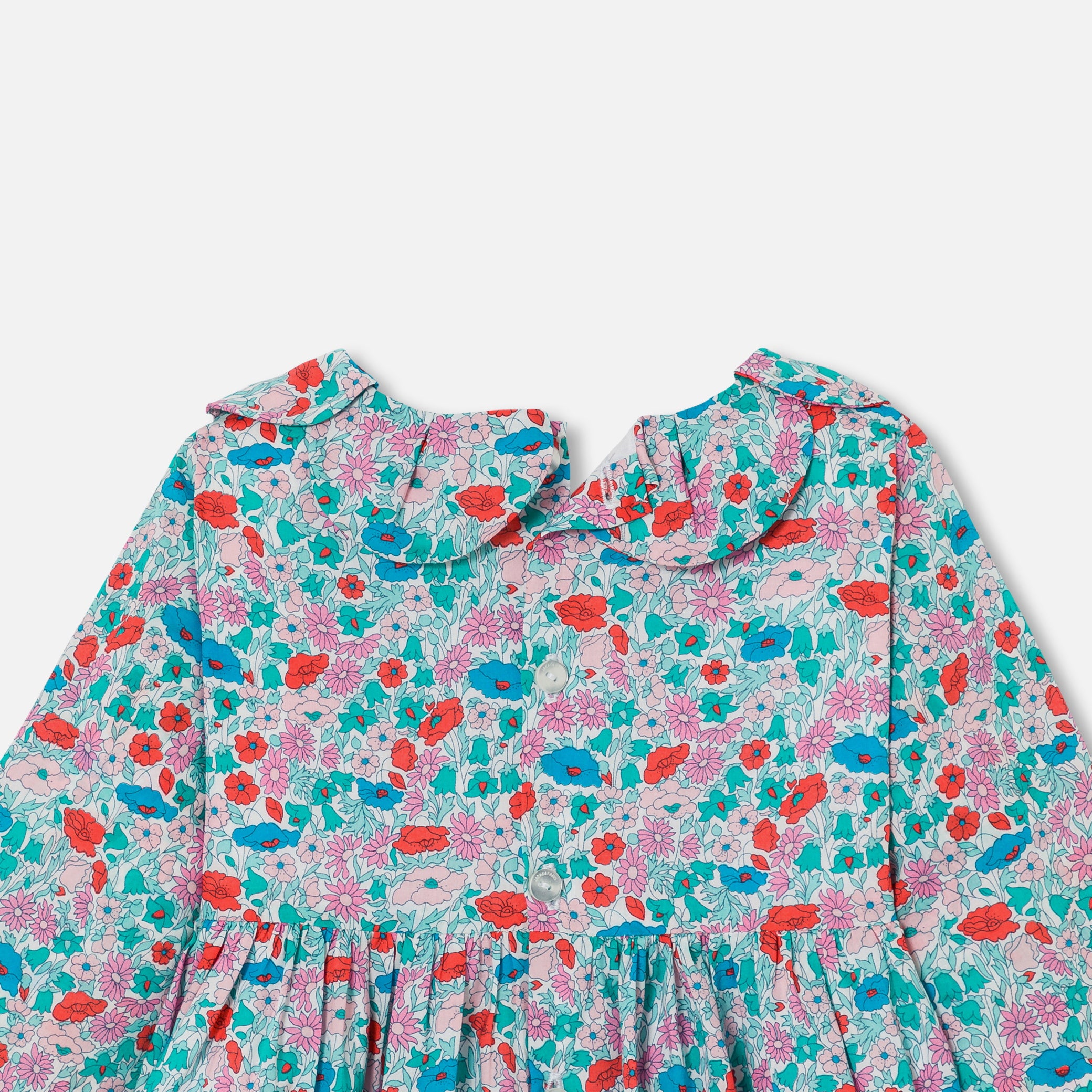 Toddler girl dress in Liberty fabric