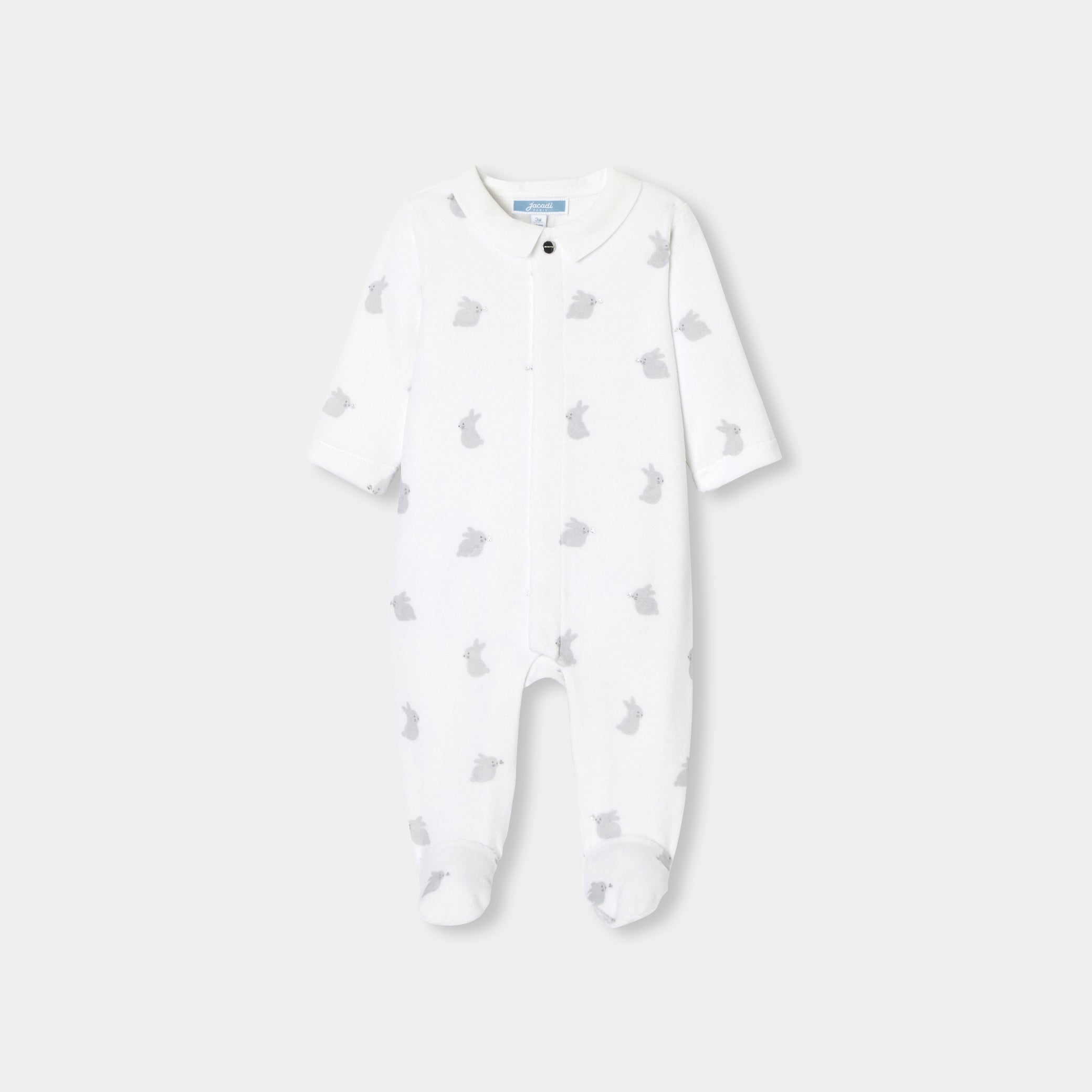 Baby boy velour pajamas