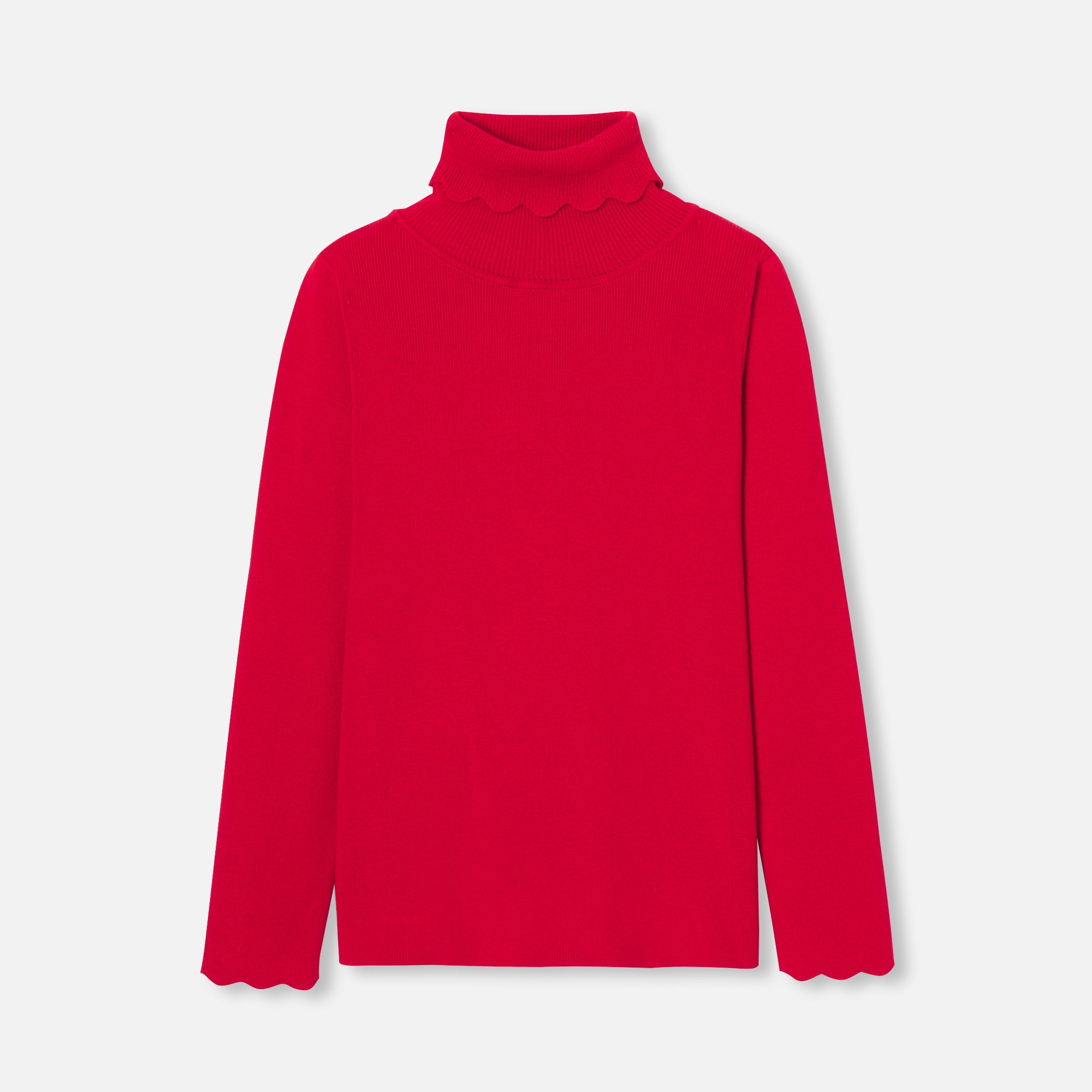 Girl turtleneck sweater