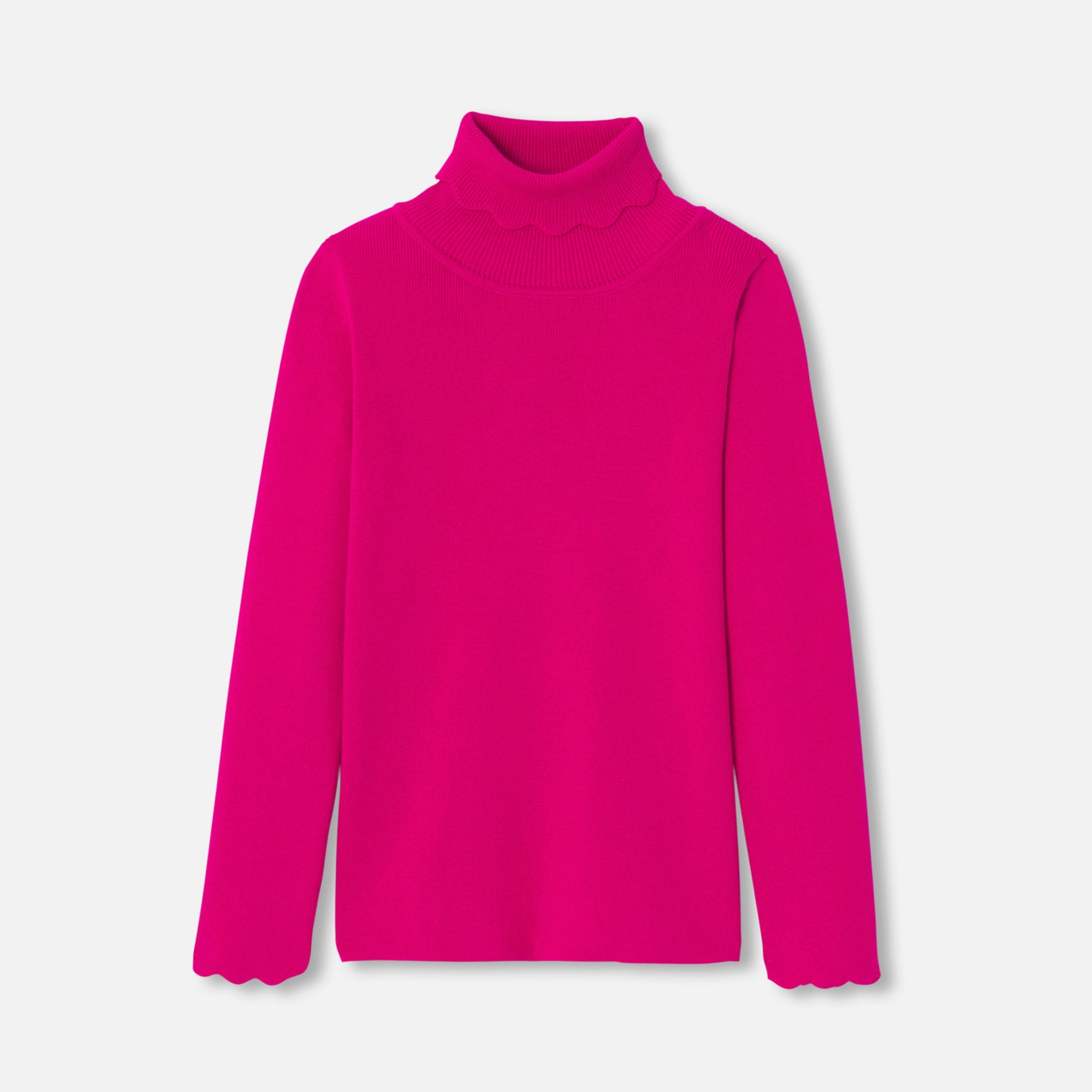 Girl turtleneck sweater