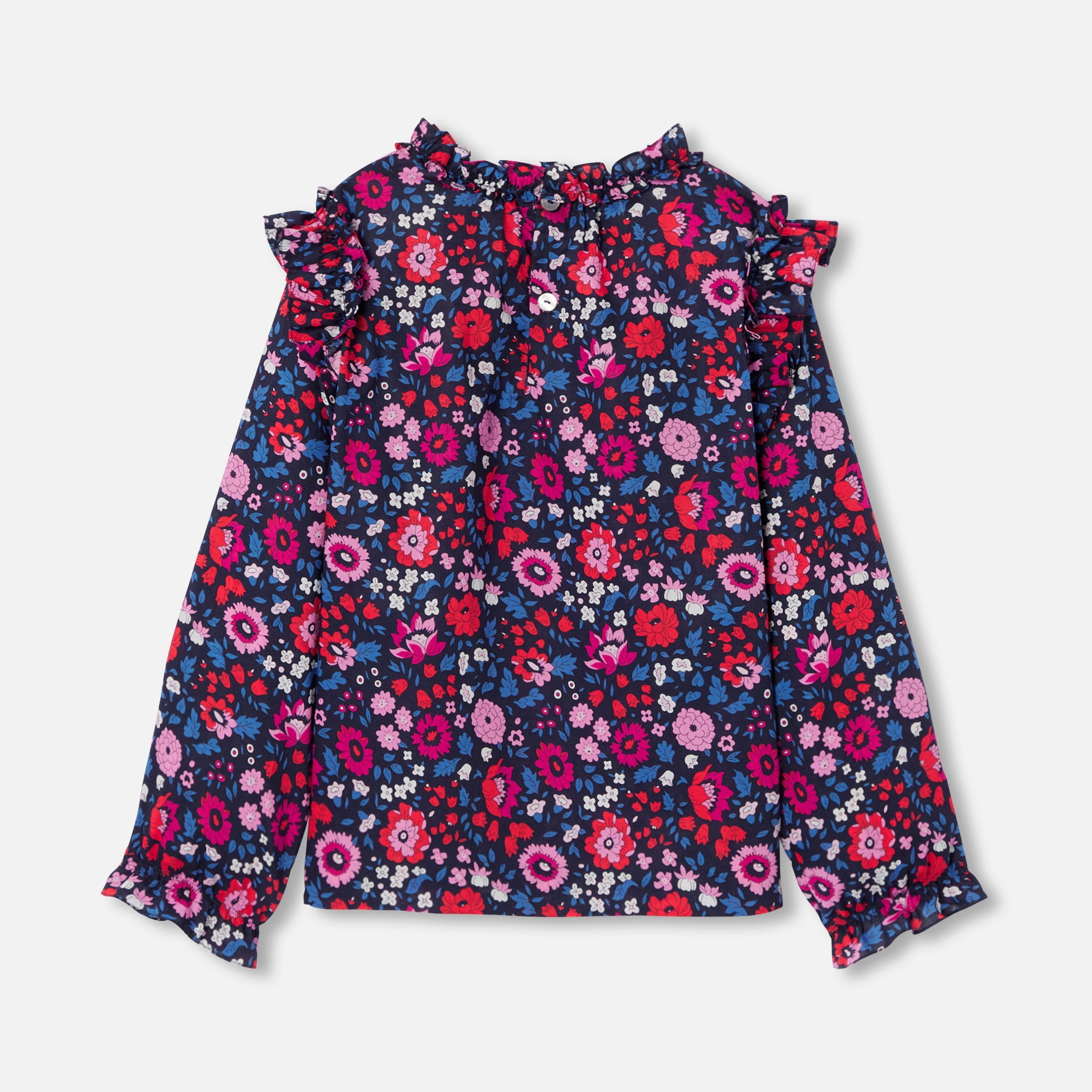 Girl blouse in Liberty fabric