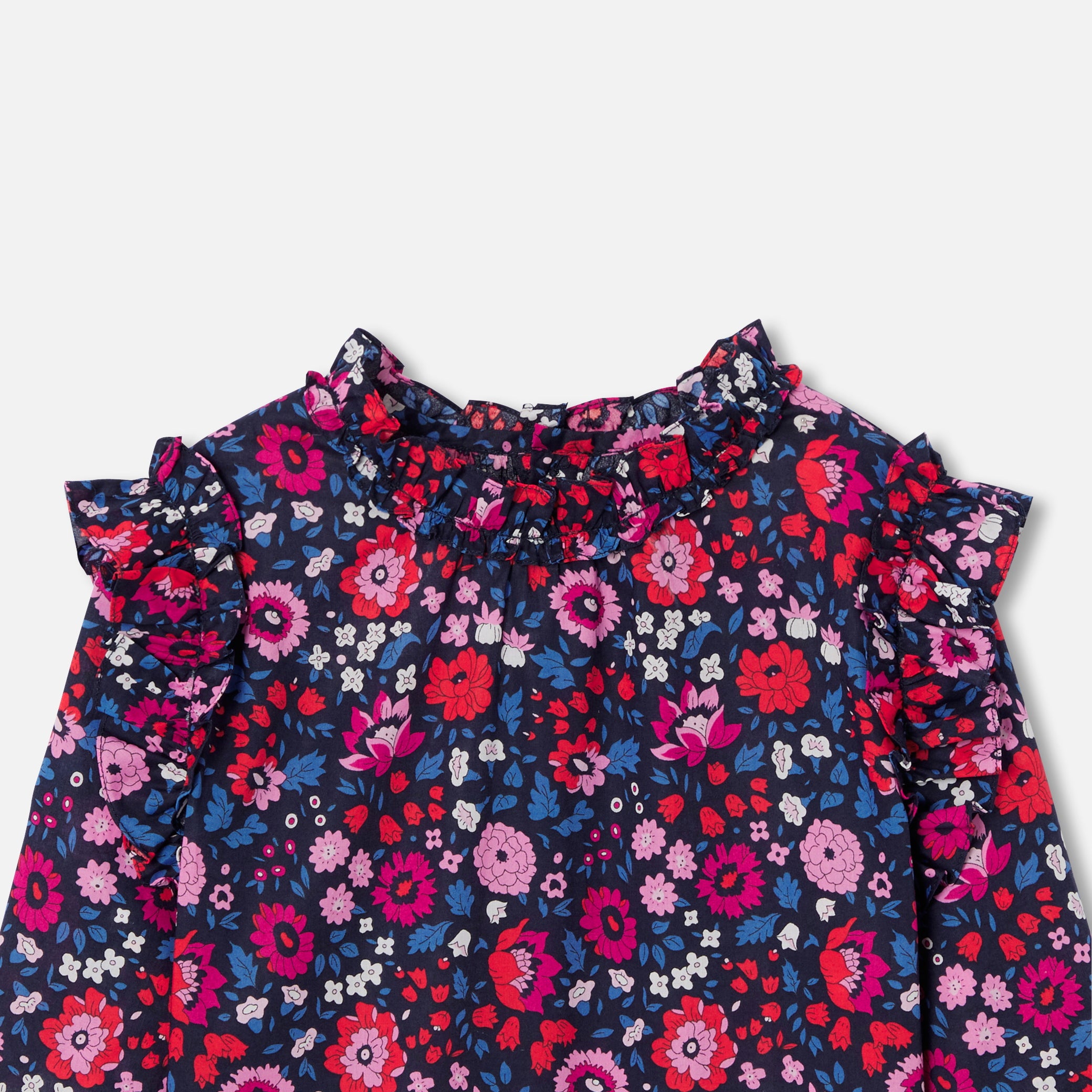 Girl blouse in Liberty fabric