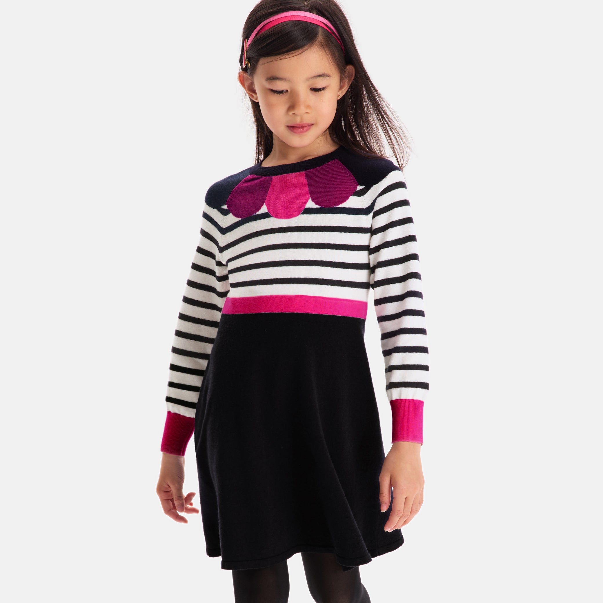 Girl long-sleeved dress