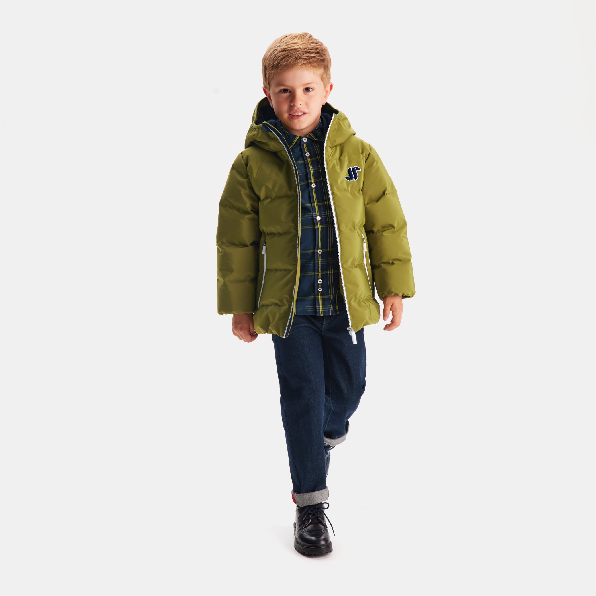 Boy hooded jacket